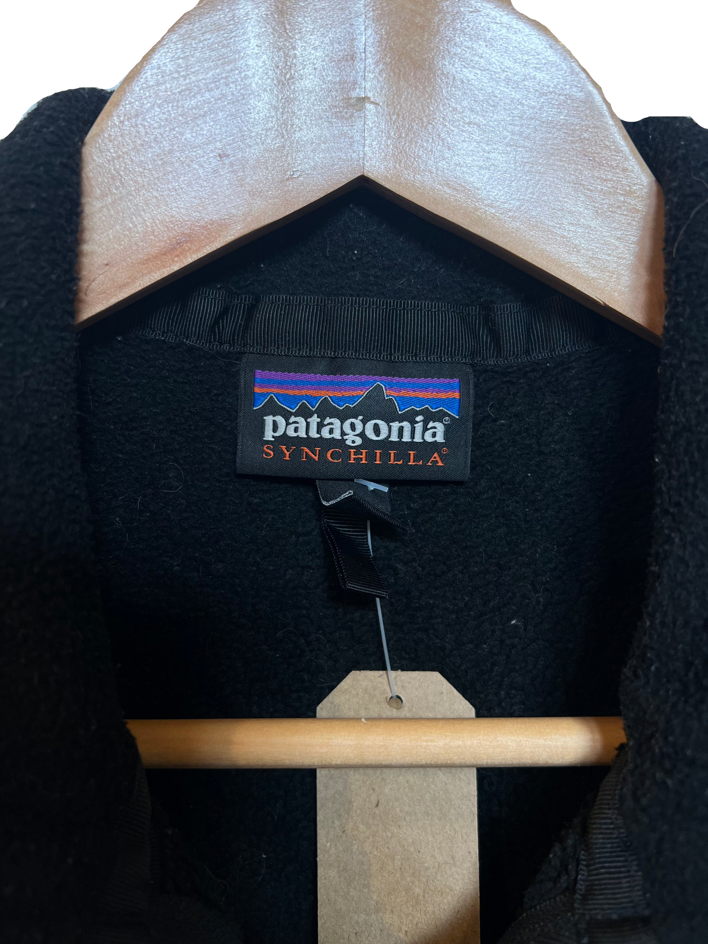 Patagonia Mens Black Gilet Fleece (Size L)