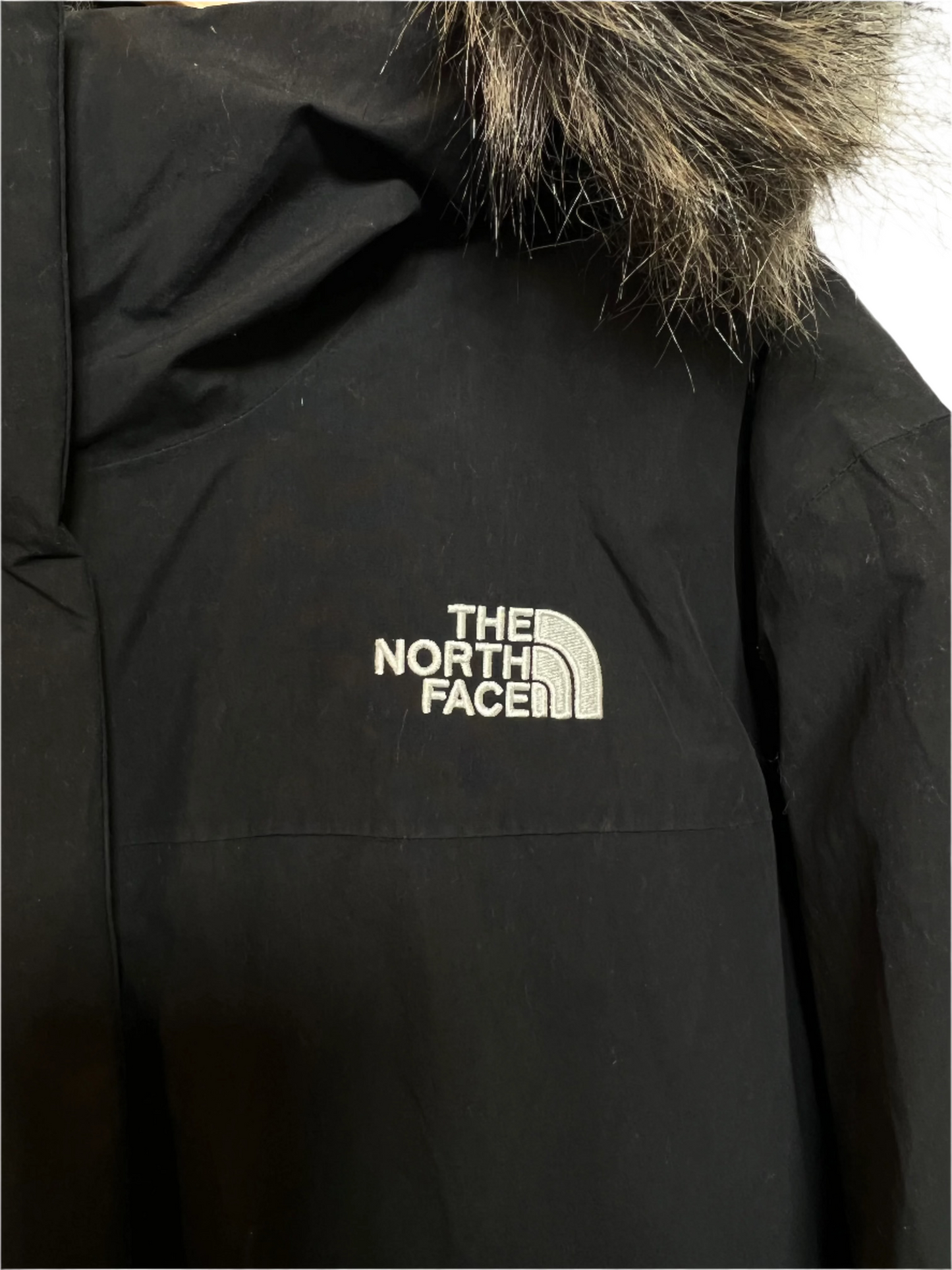 The North Face Black Women's Parka Coat (Size XXL)