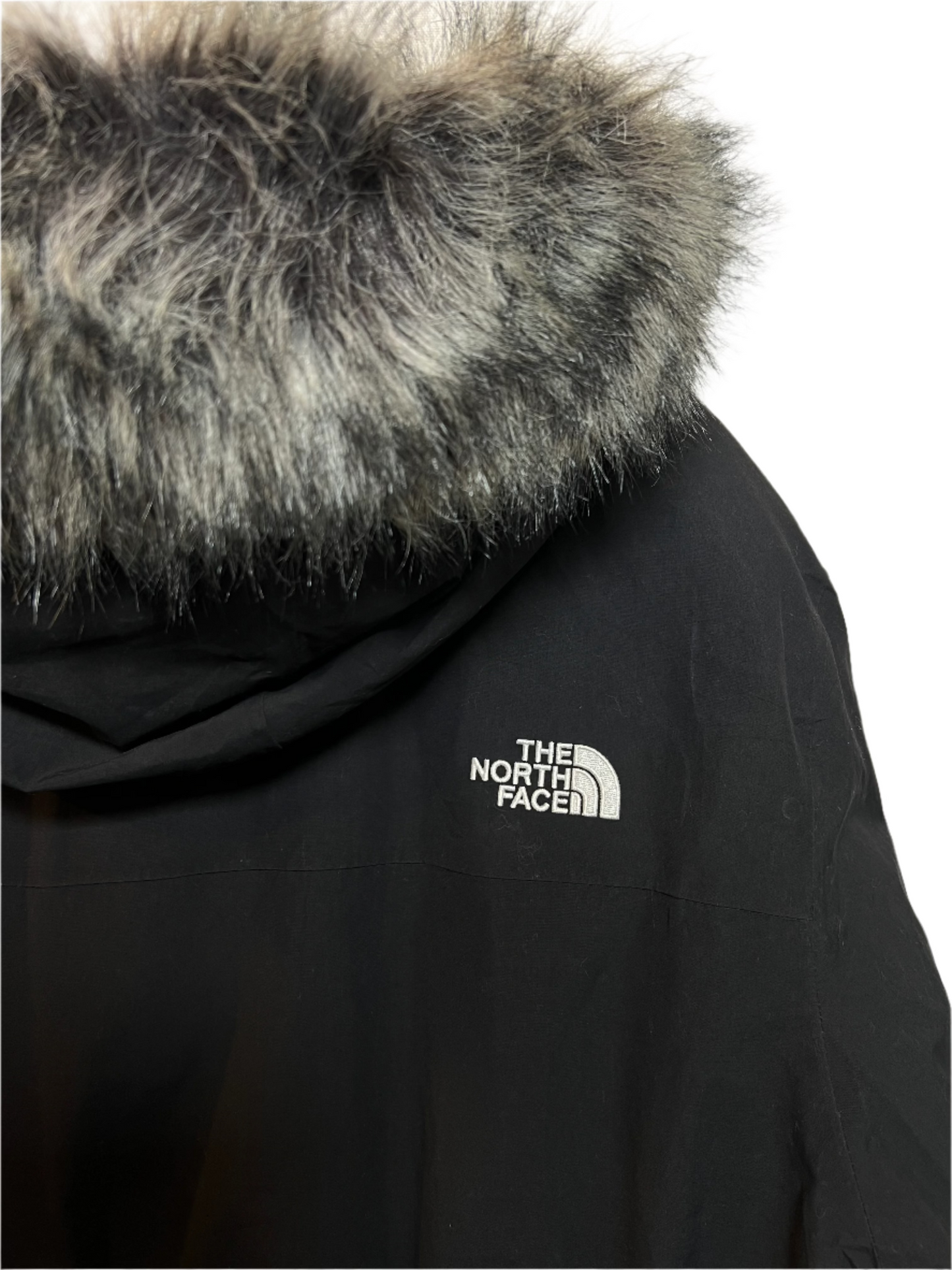 The North Face Black Women's Parka Coat (Size XXL)