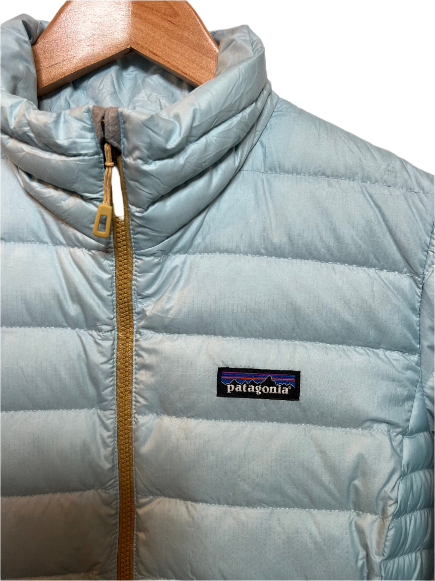 Patagonia Women's Blue Lightweight Puffer (Size M)