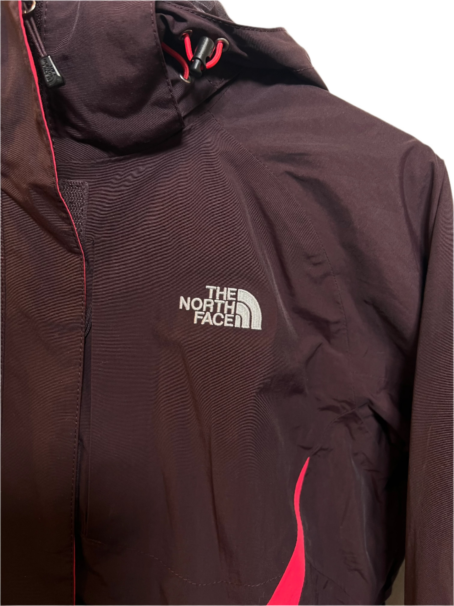 The North Face Women's Black Rain Coat (Size M)