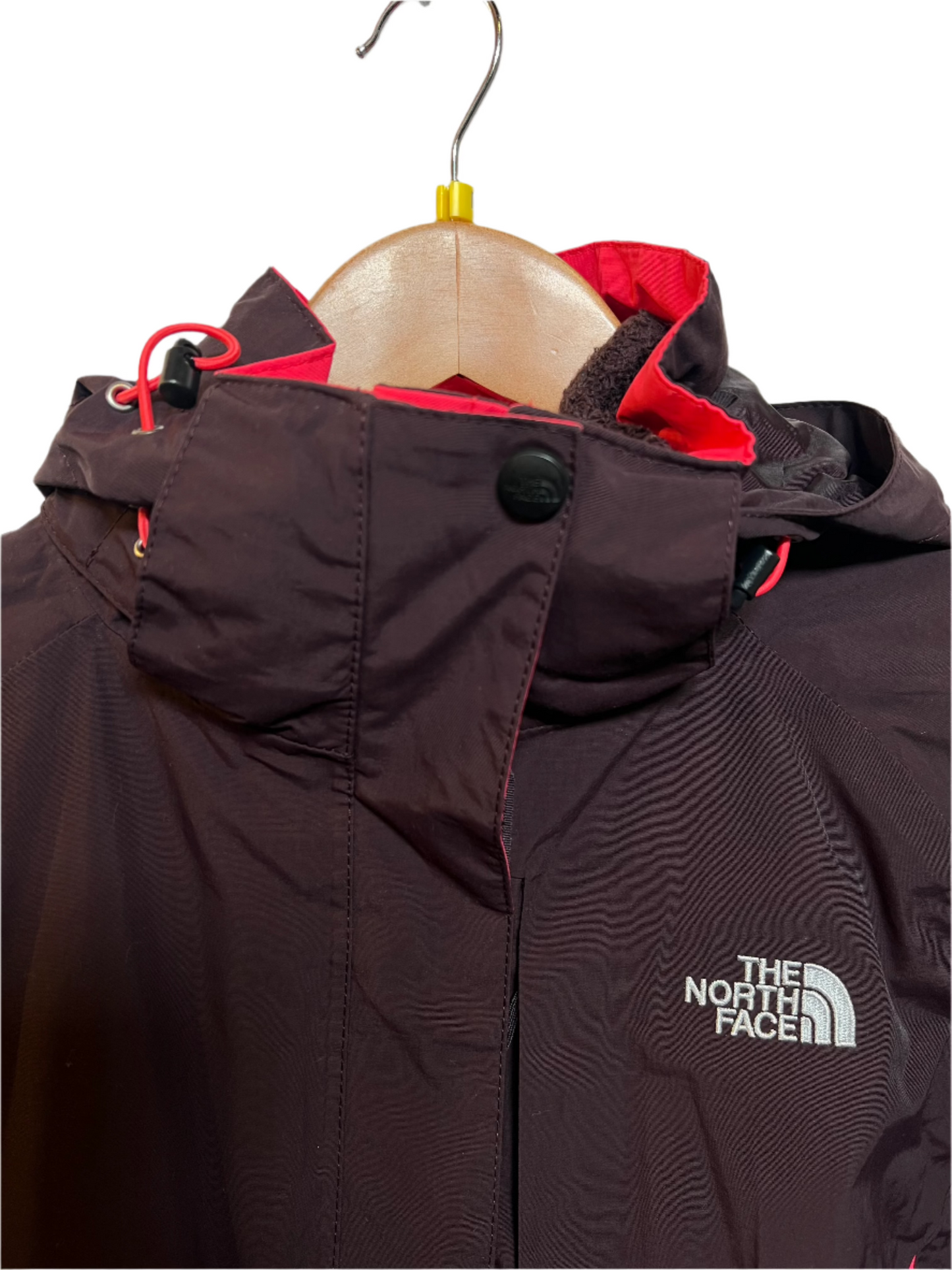 The North Face Women's Black Rain Coat (Size M)