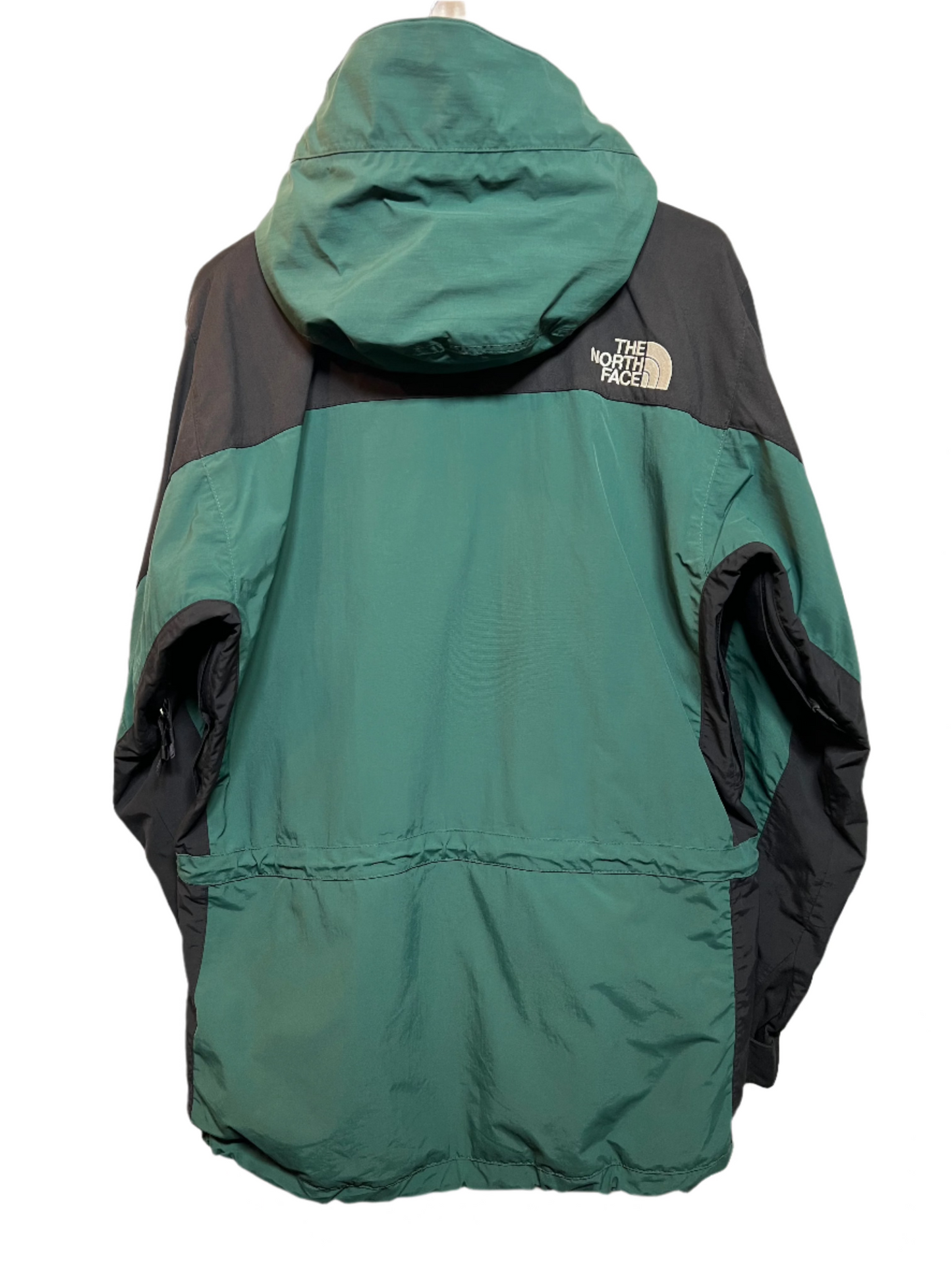 The North Face Mens Green Black Rain Coat (Size M)