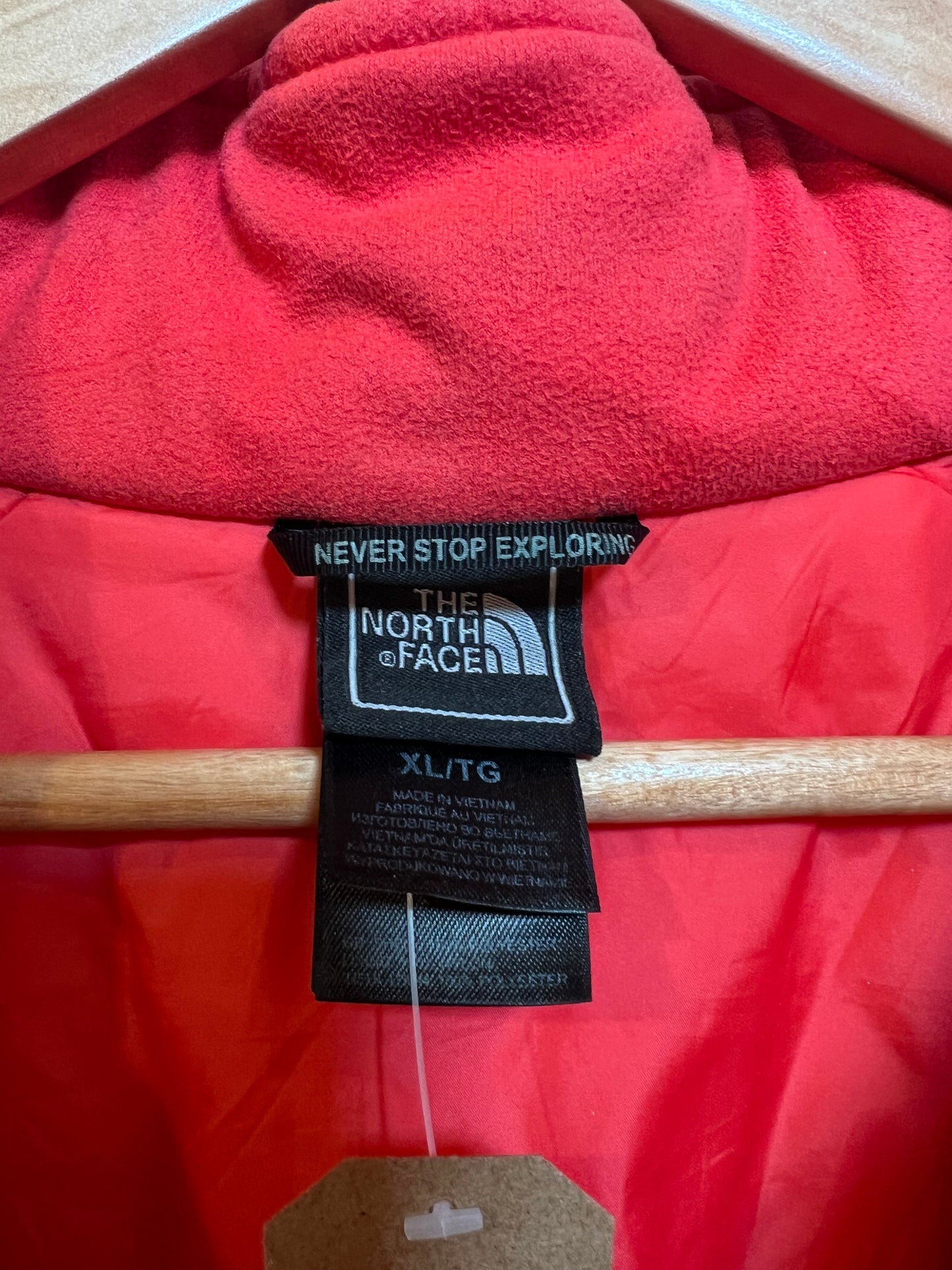 The North Face Women's Orange Jacket (Size XL)