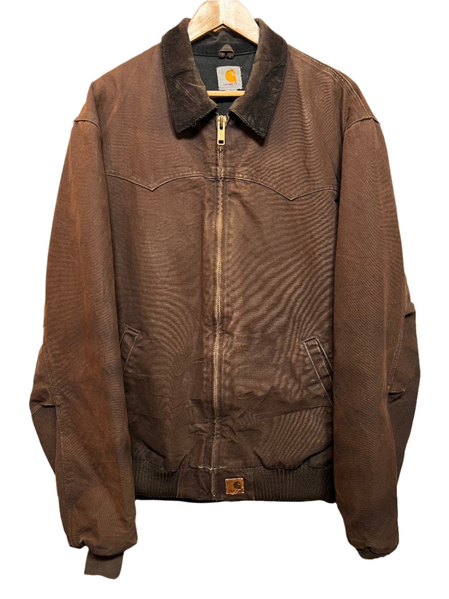 Carhartt Mens Brown Jacket (Size XL)