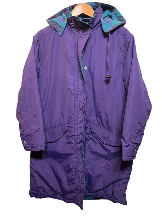 L.L. Bean Women's Purple Coat (Size XL)