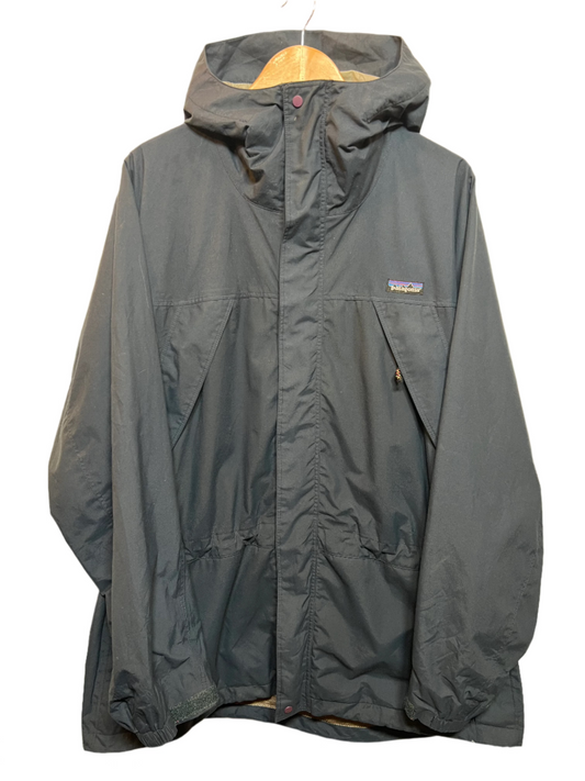 Patagonia Women's Navy Raincoat (Size L)