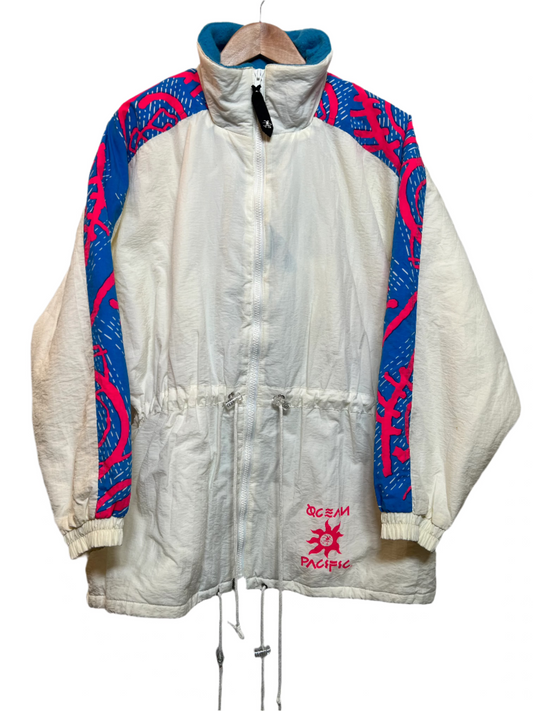 Ocean Pacific Women's White Ski Jacket (Size L)