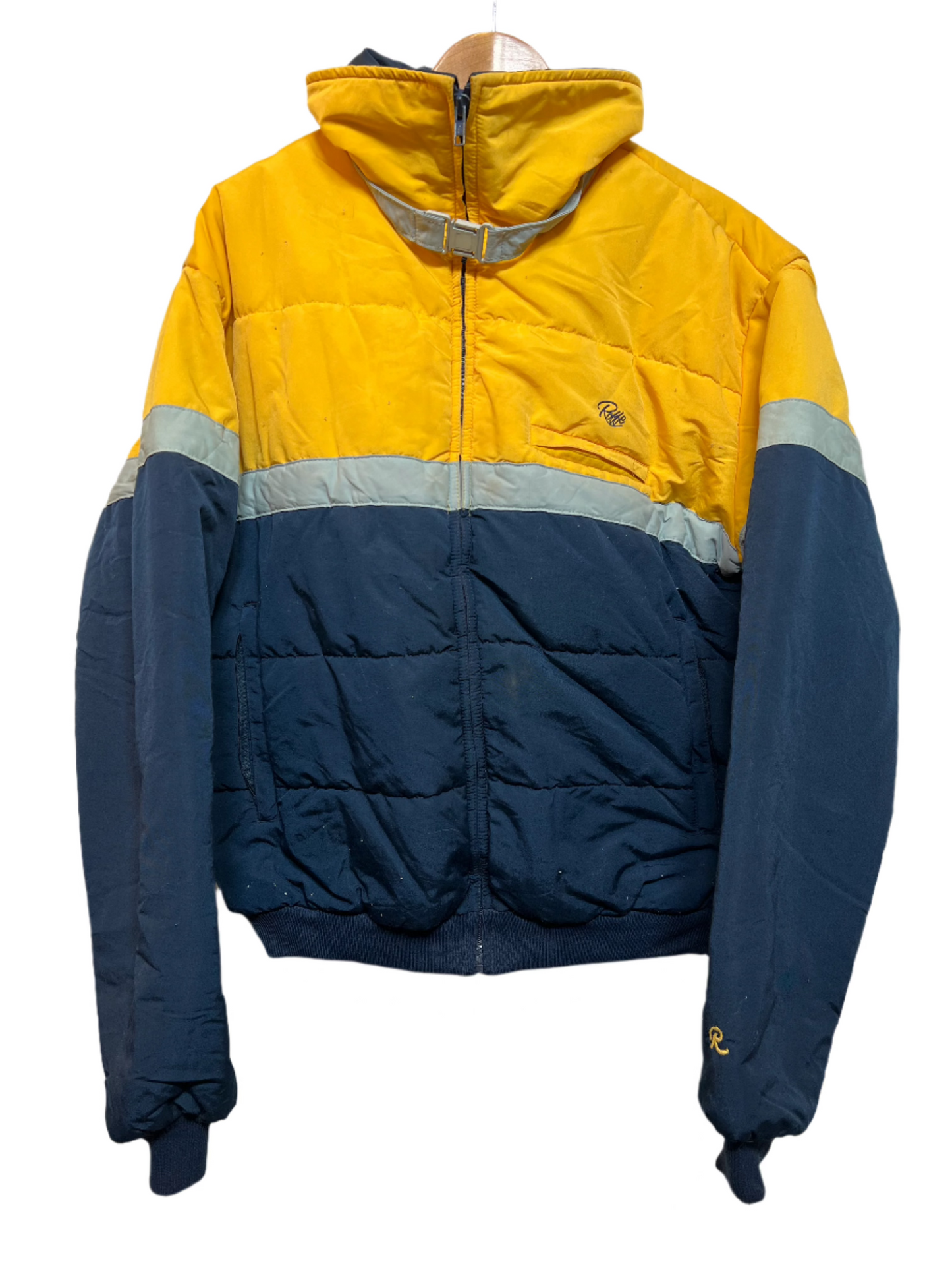 Robbe Mens Yellow Ski Jacket (Size S)