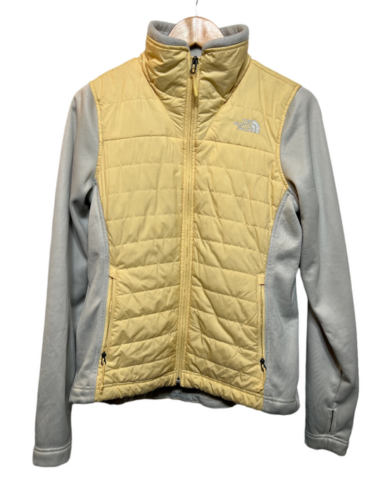 The North Face Women's Yellow Lightweight Puffer (Size M)