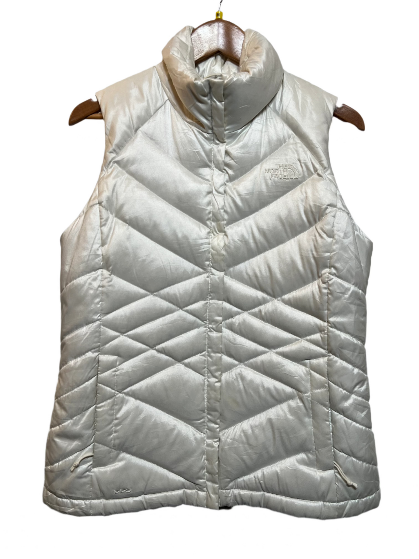 The North Face Women's White Gilet (Size M)