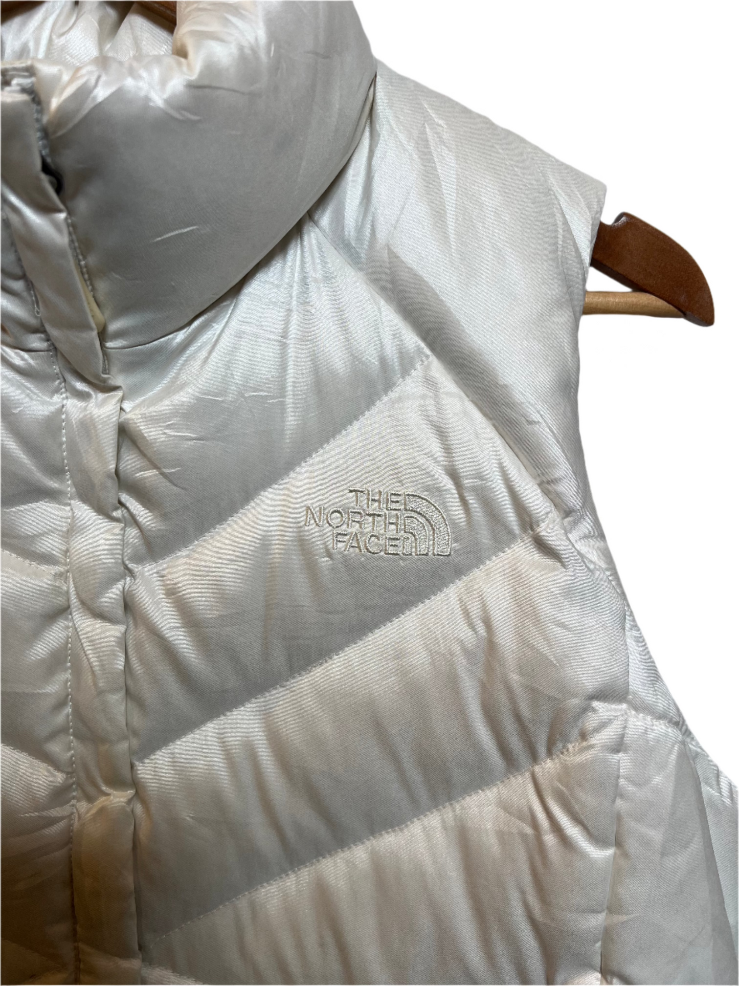 The North Face Women's White Gilet (Size M)