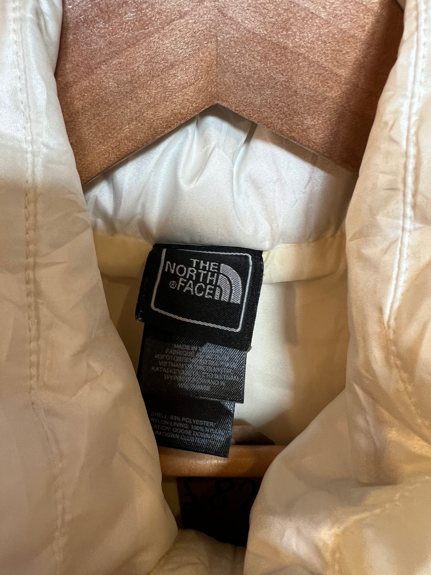 The North Face Women's White Gilet (Size M)