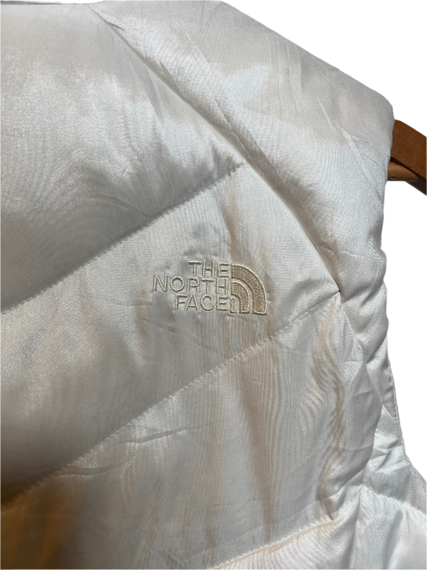 The North Face Women's White Gilet (Size M)