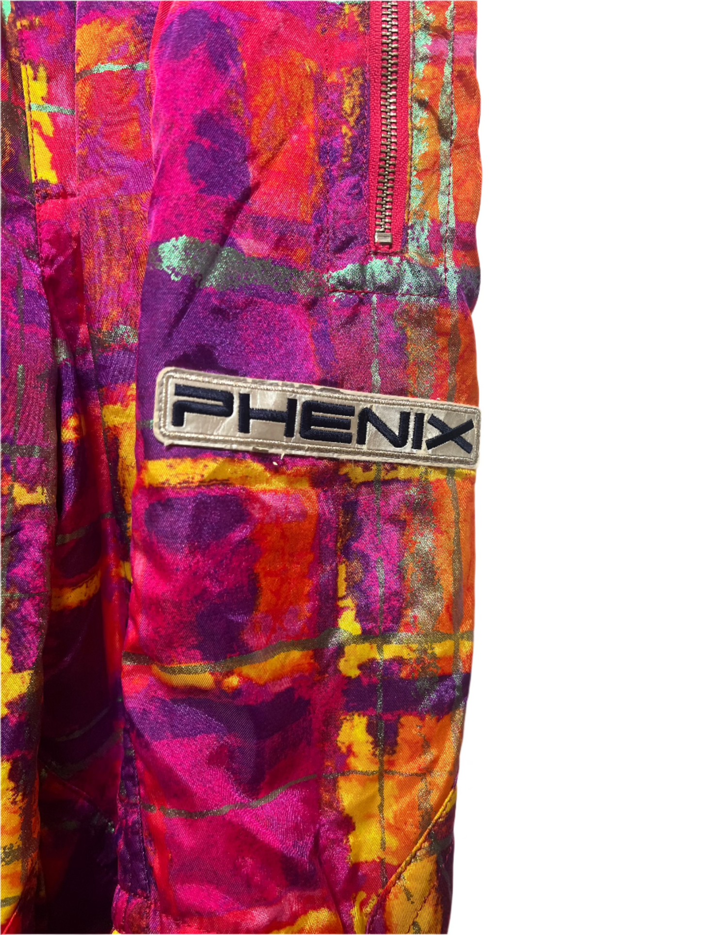 Phenix Orange Purple Salopettes (Size S)