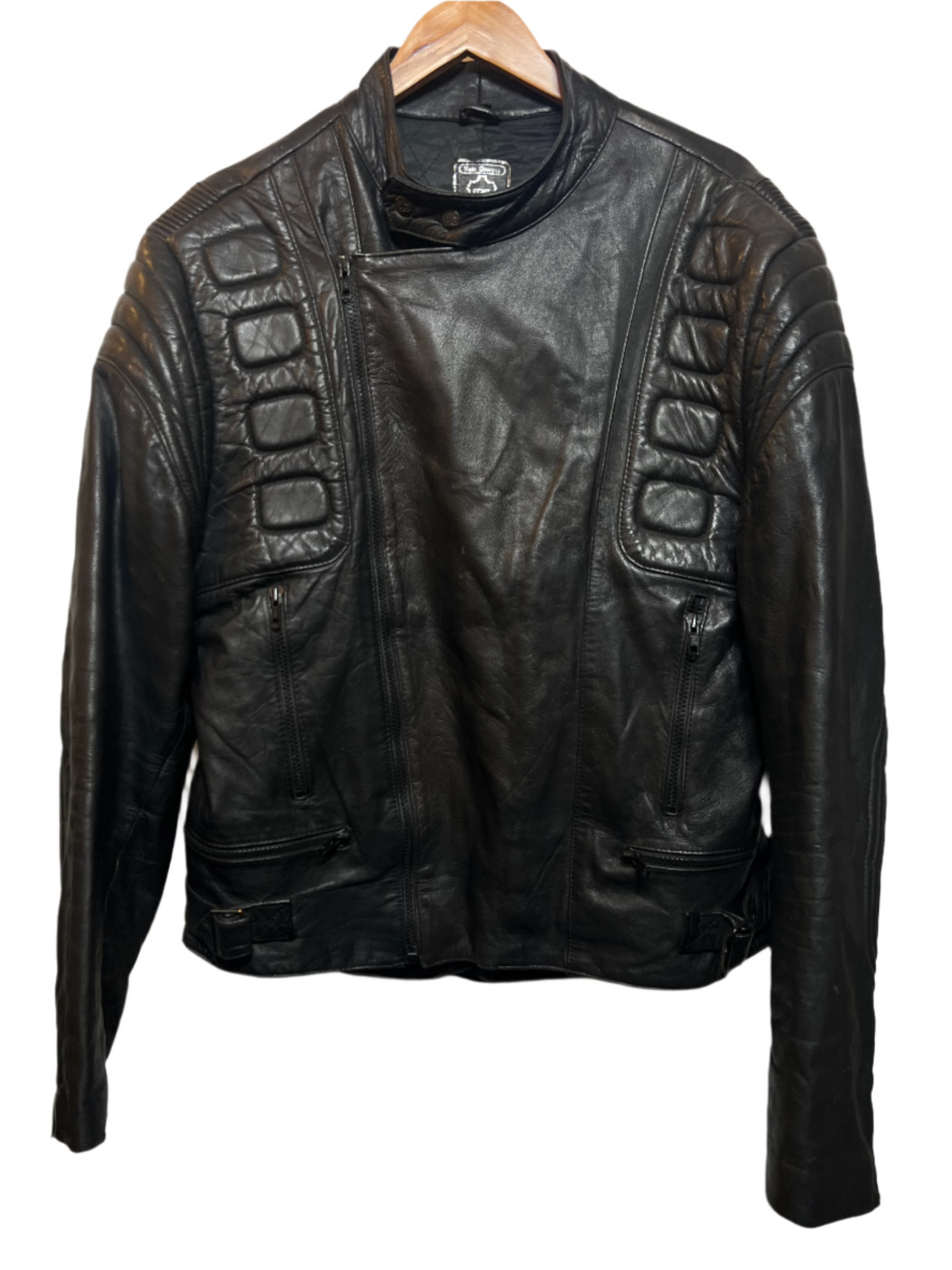 Hein Gericke Leather Biker Jacket (Size L)