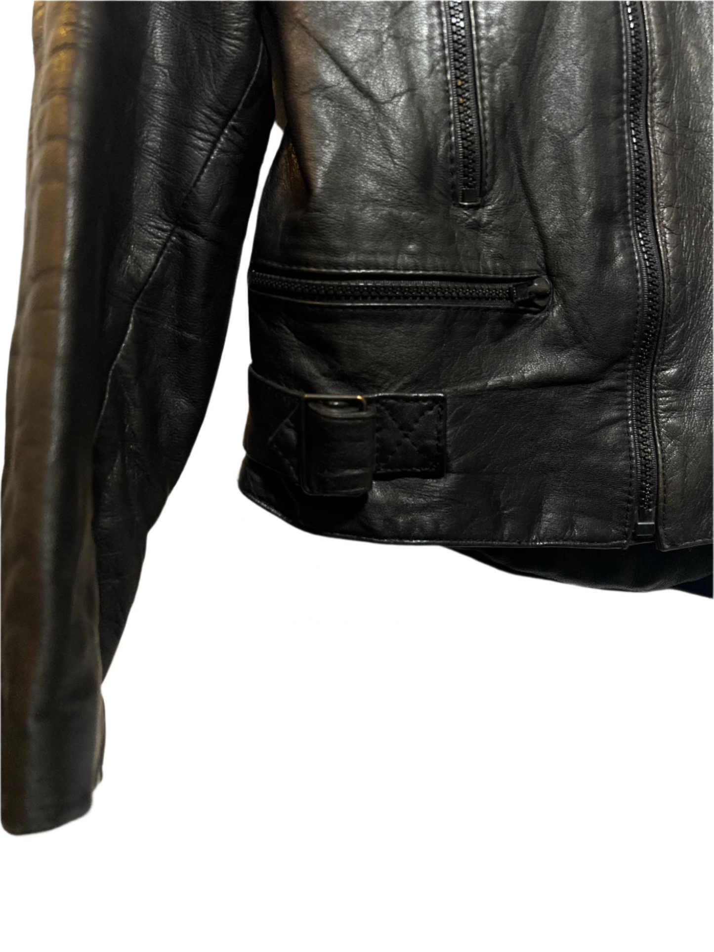 Hein Gericke Leather Biker Jacket (Size L)