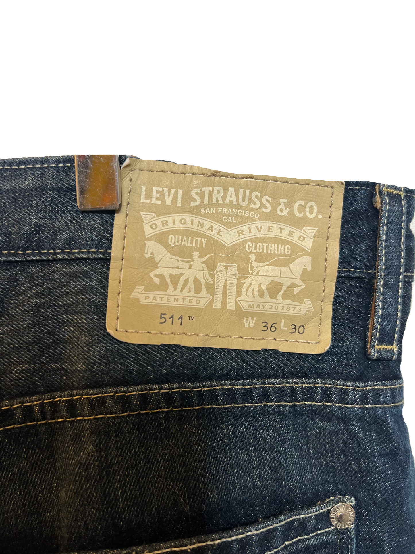 Levi 511 Navy Jeans (36x30)