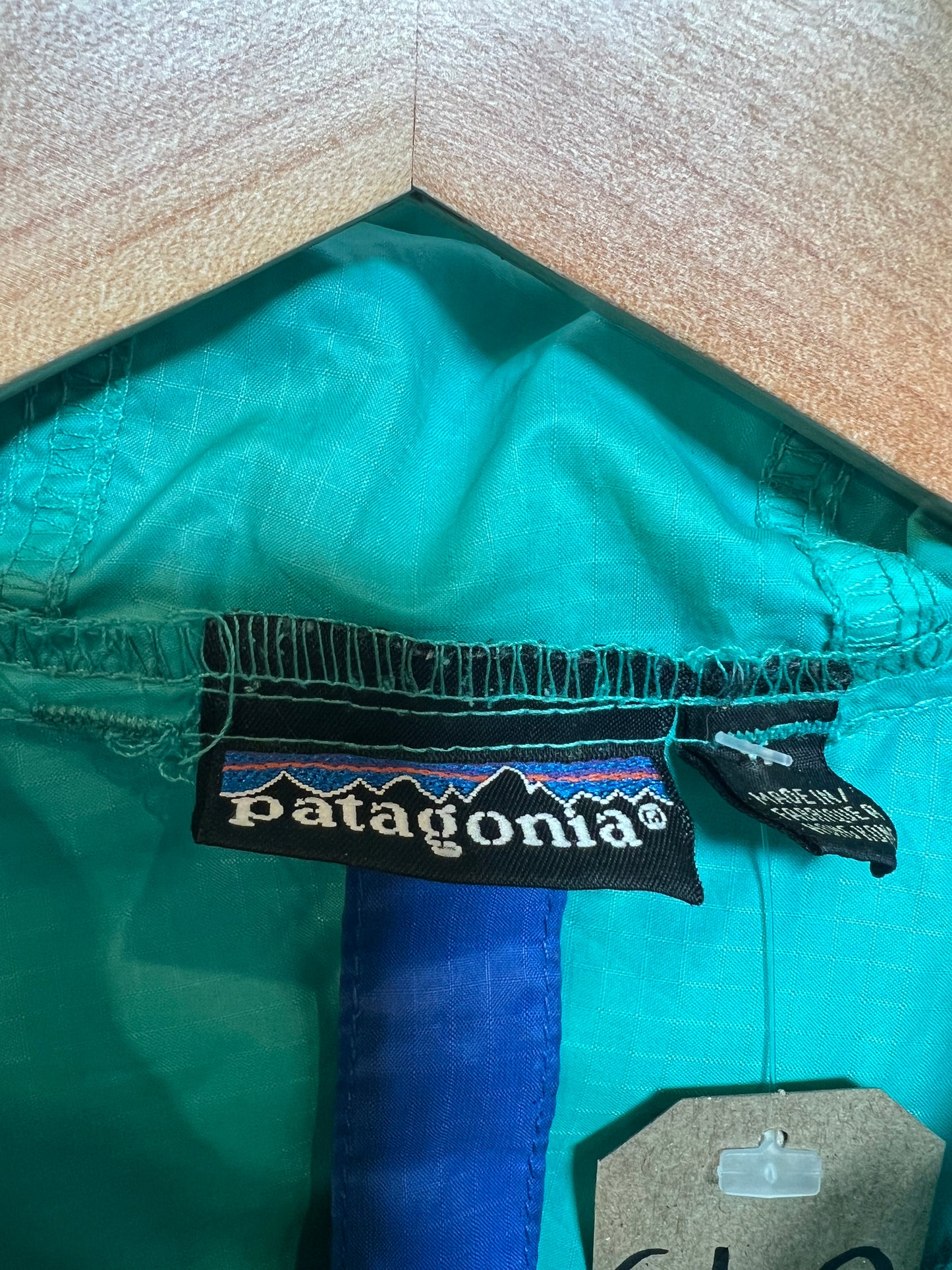 Patagonia Green Blue Lightweight Coat (Size S)