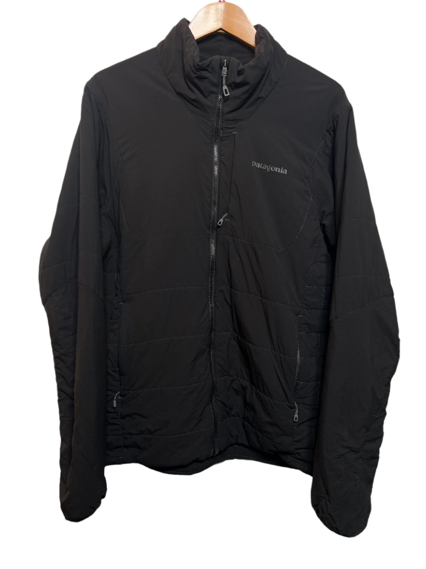 Patagonia Mens Padded Black Coat (Size L)