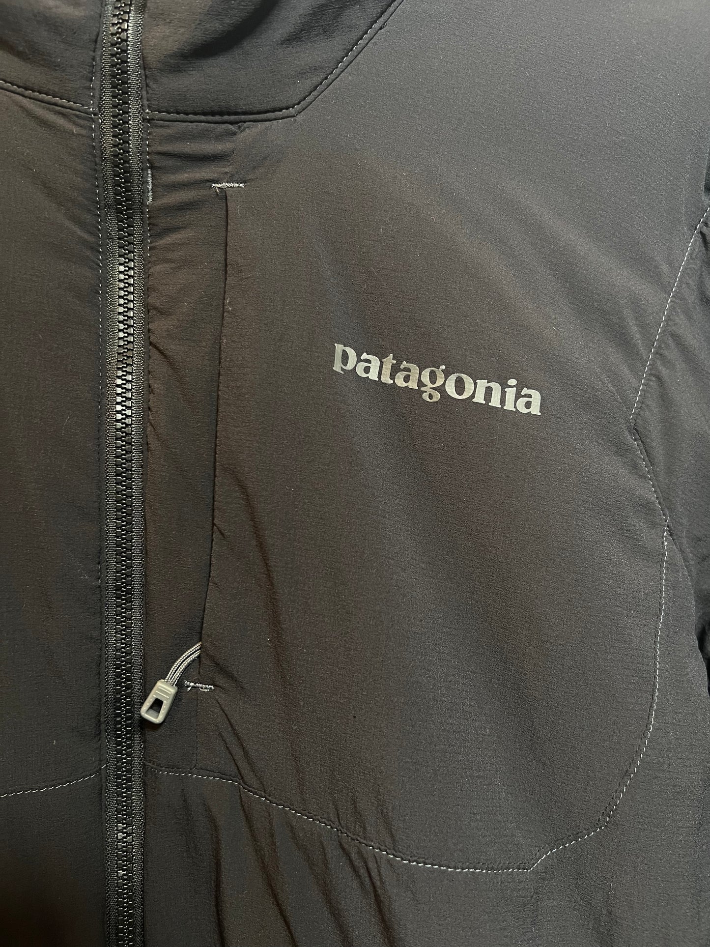 Patagonia Mens Padded Black Coat (Size L)