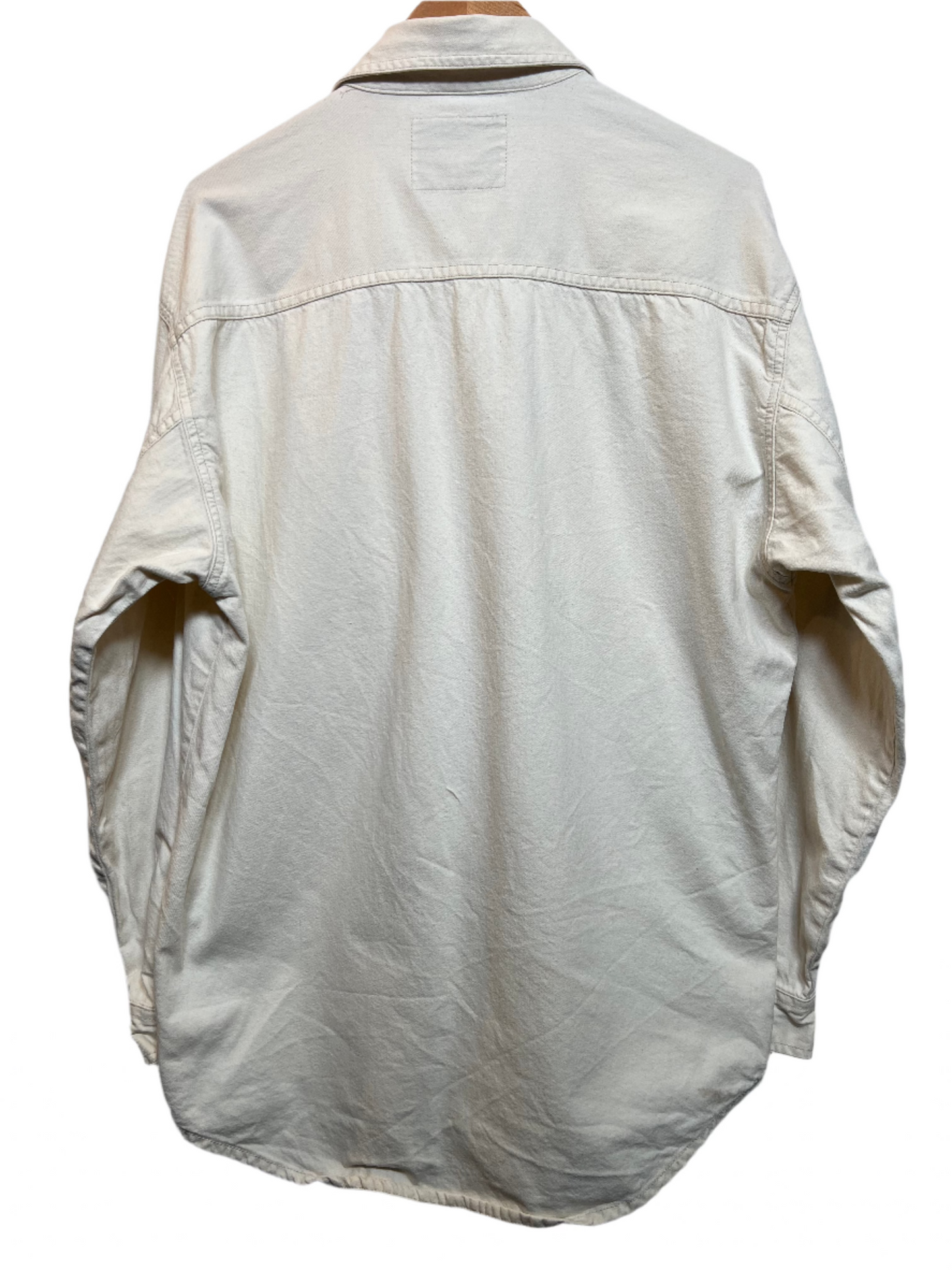 Levi's White Long Sleeved Shirt (Size XL)