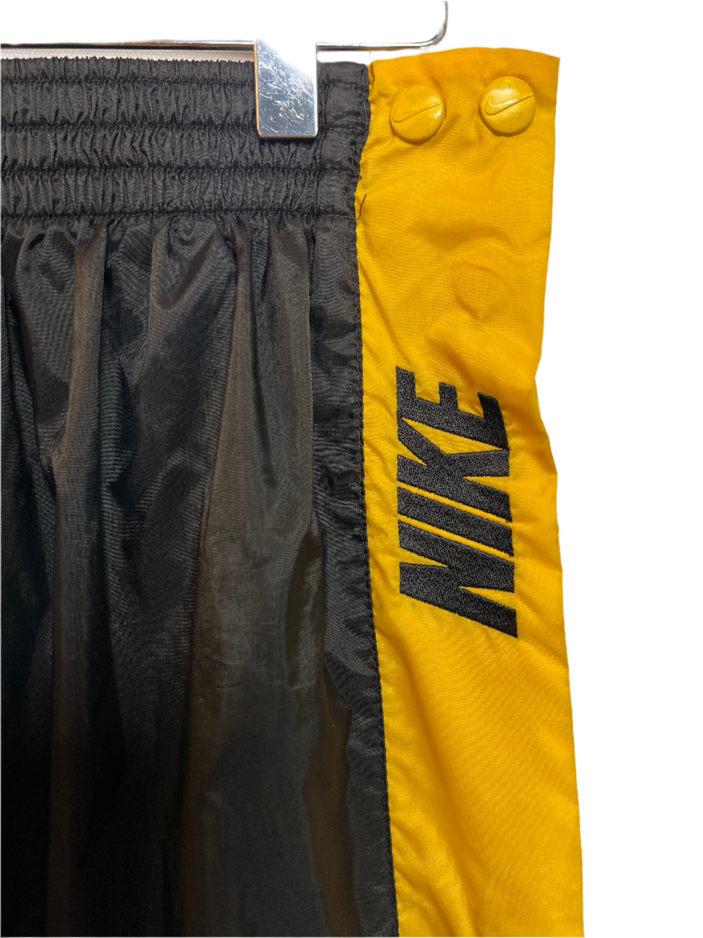 Nike Mens Black Yellow Trackies (Size M)