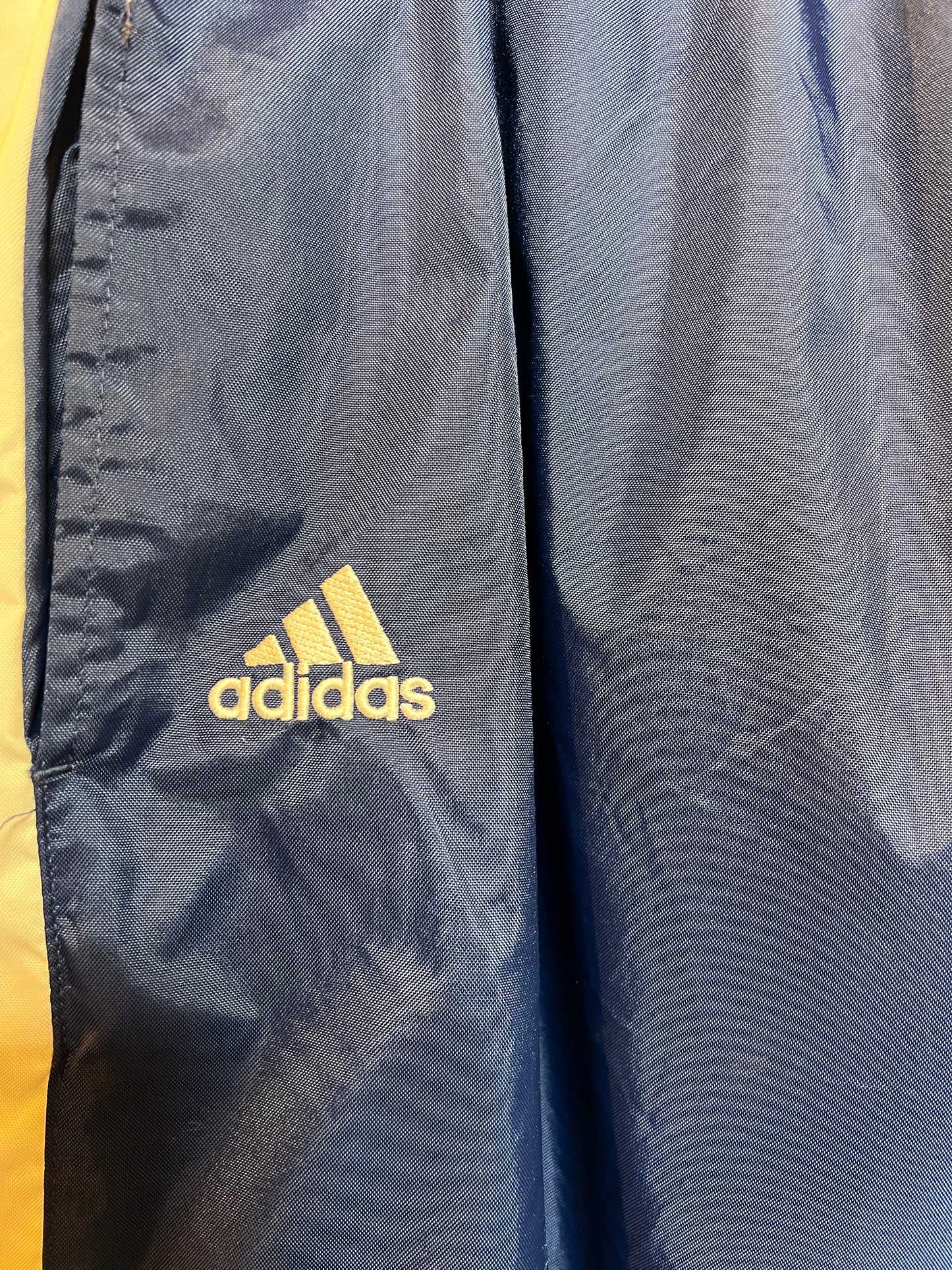 Adidas Navy Insulated Trackies (Size XXL)