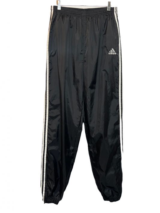 Adidas Black Trackies (Size L)