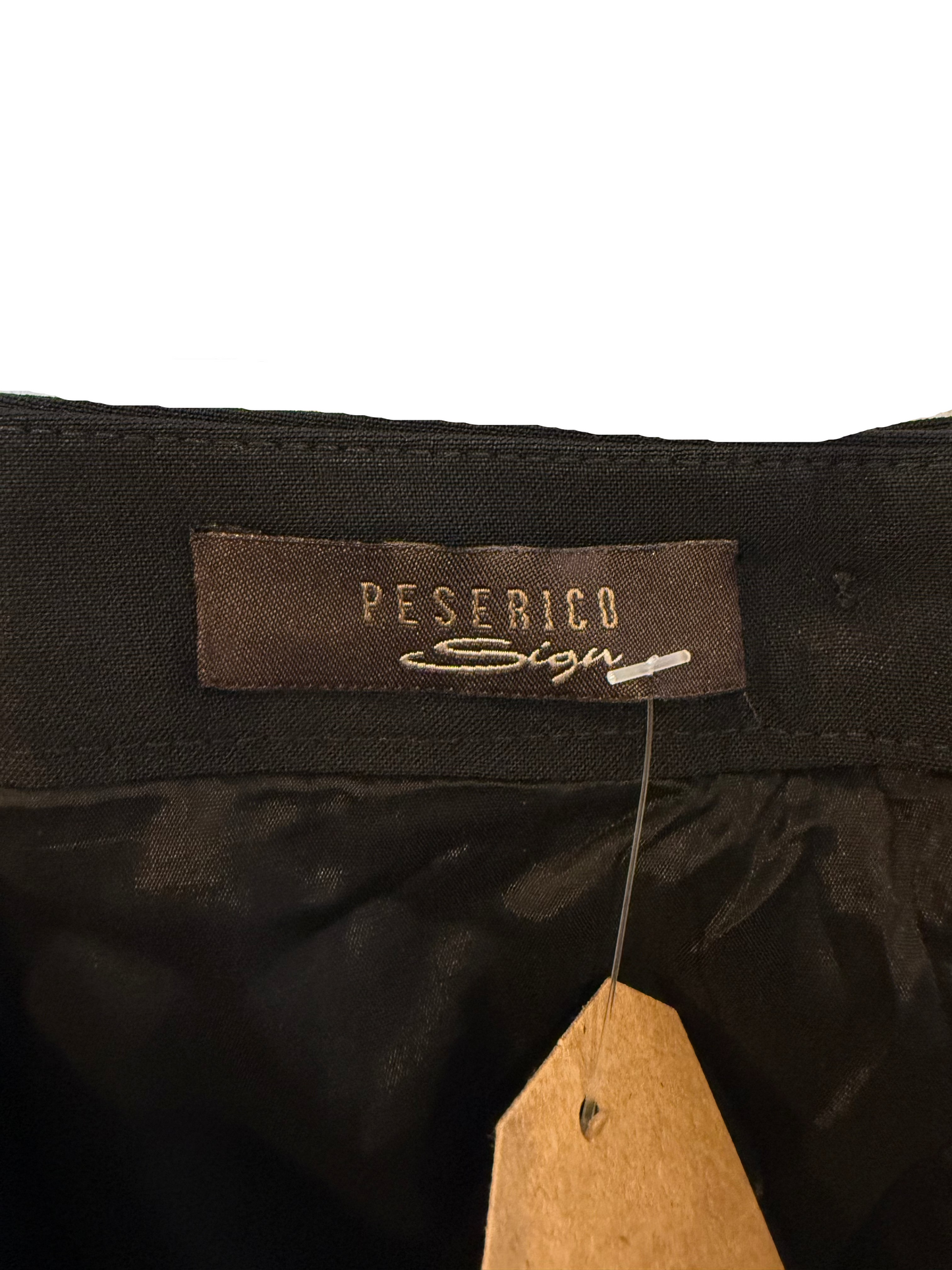 Peserico Black Skirt (Size XL)