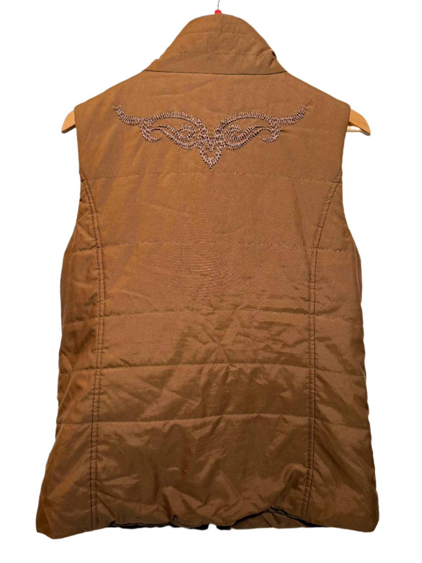 Golfino Women's Brown Gilet (Size L)