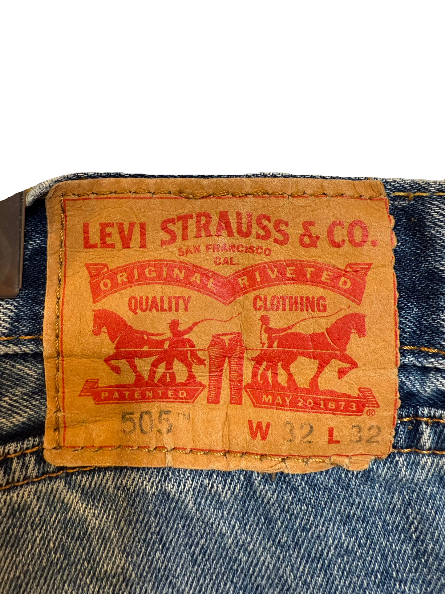 Levi 505 Blue Jeans (32x32)