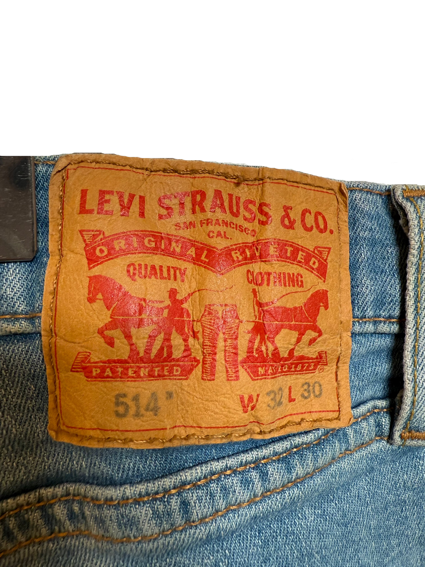 Levi 514 Blue Jeans (32x30)