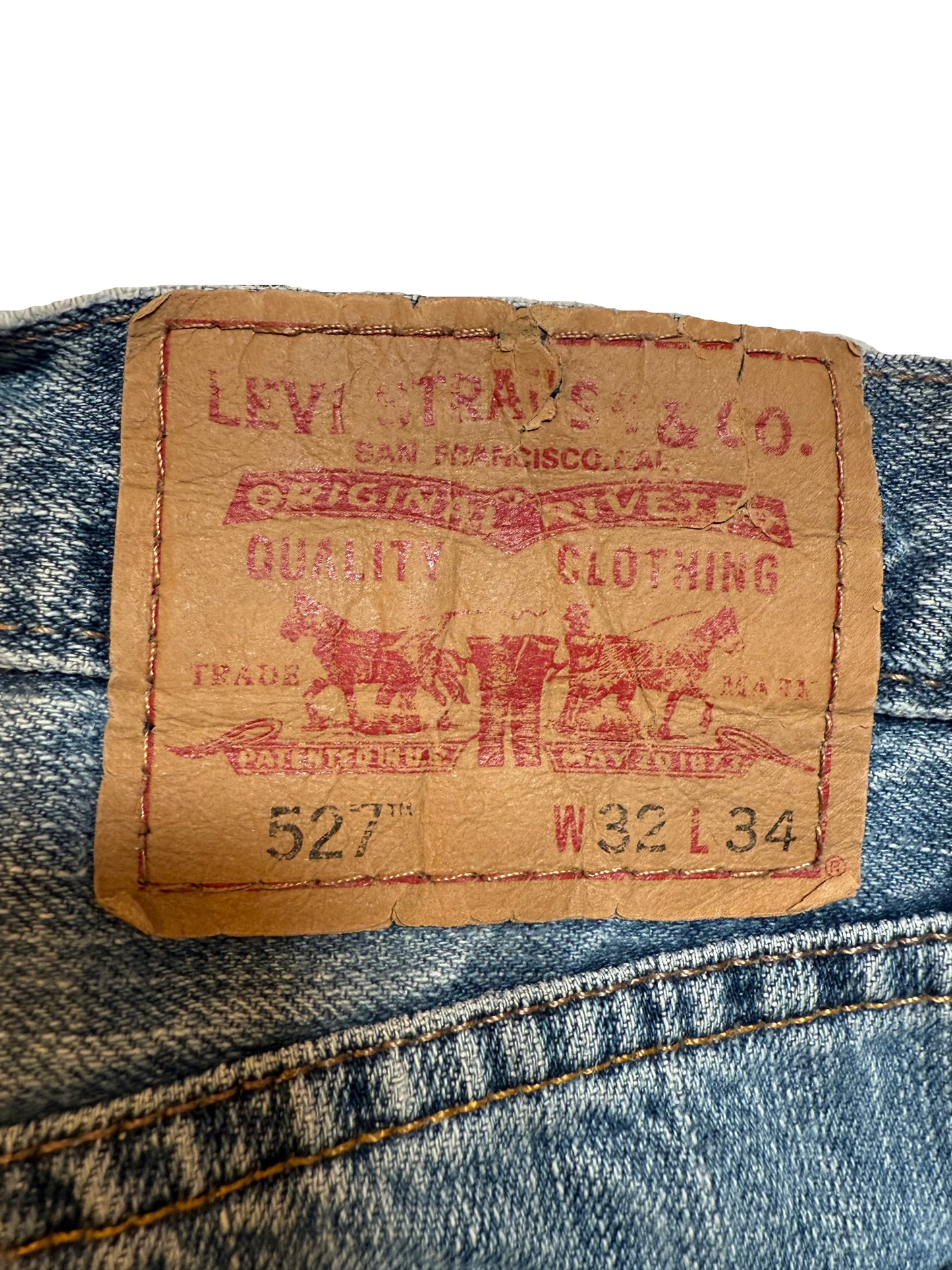 Levi 527 Blue Jeans (32x34)