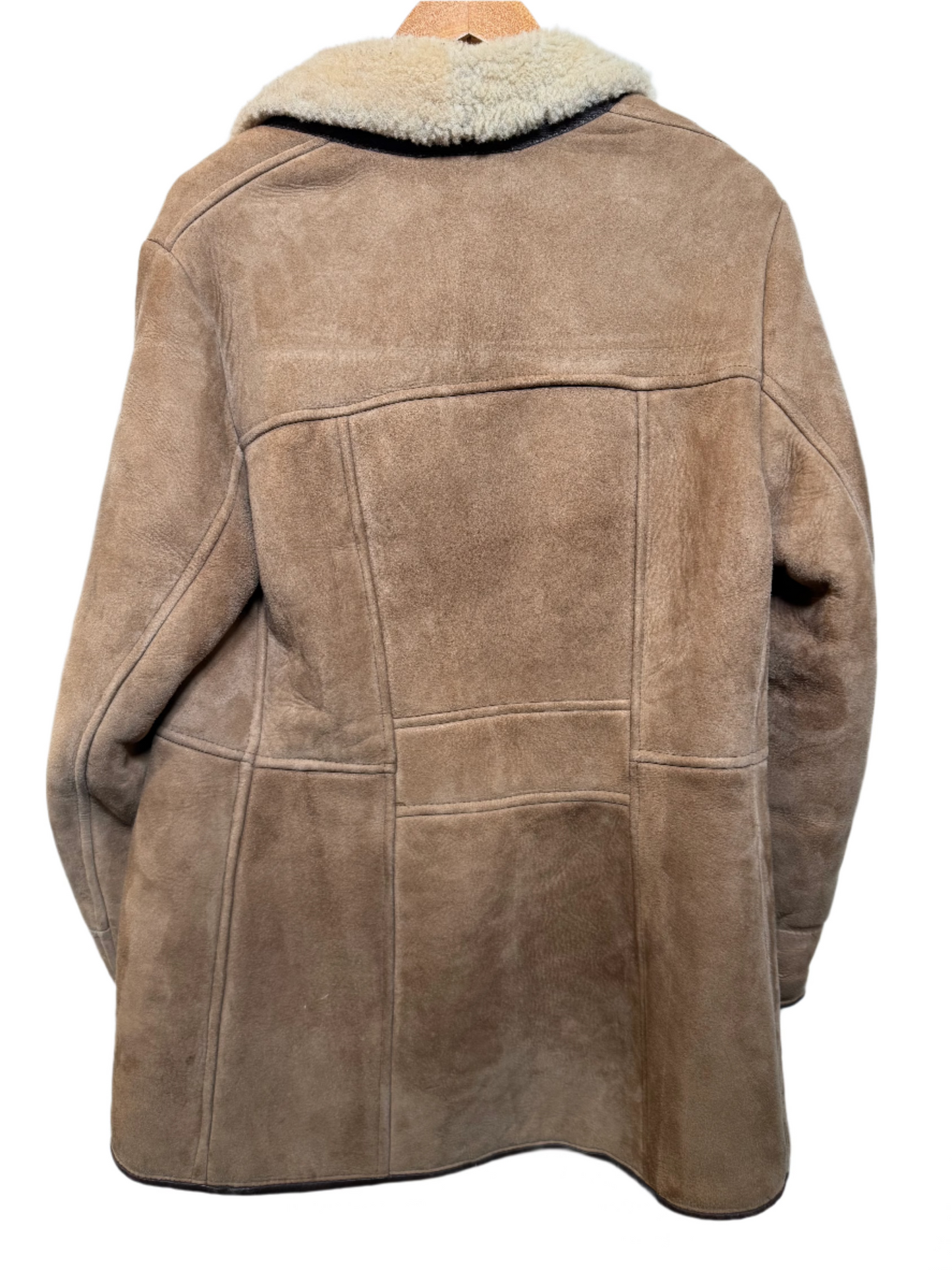 Women's Shearling Suede Jacket (Size XL)