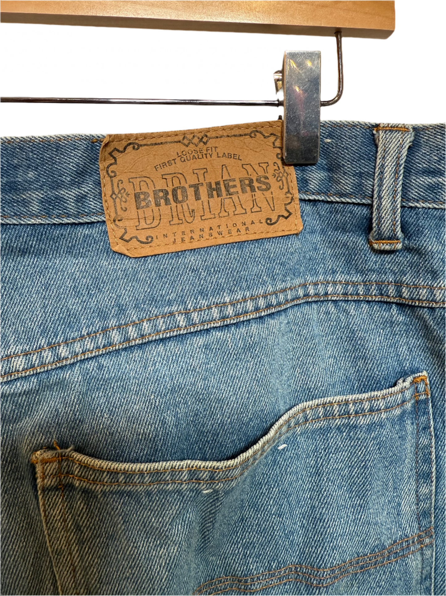 Brian Brothers Blue Jorts (Size XXL)