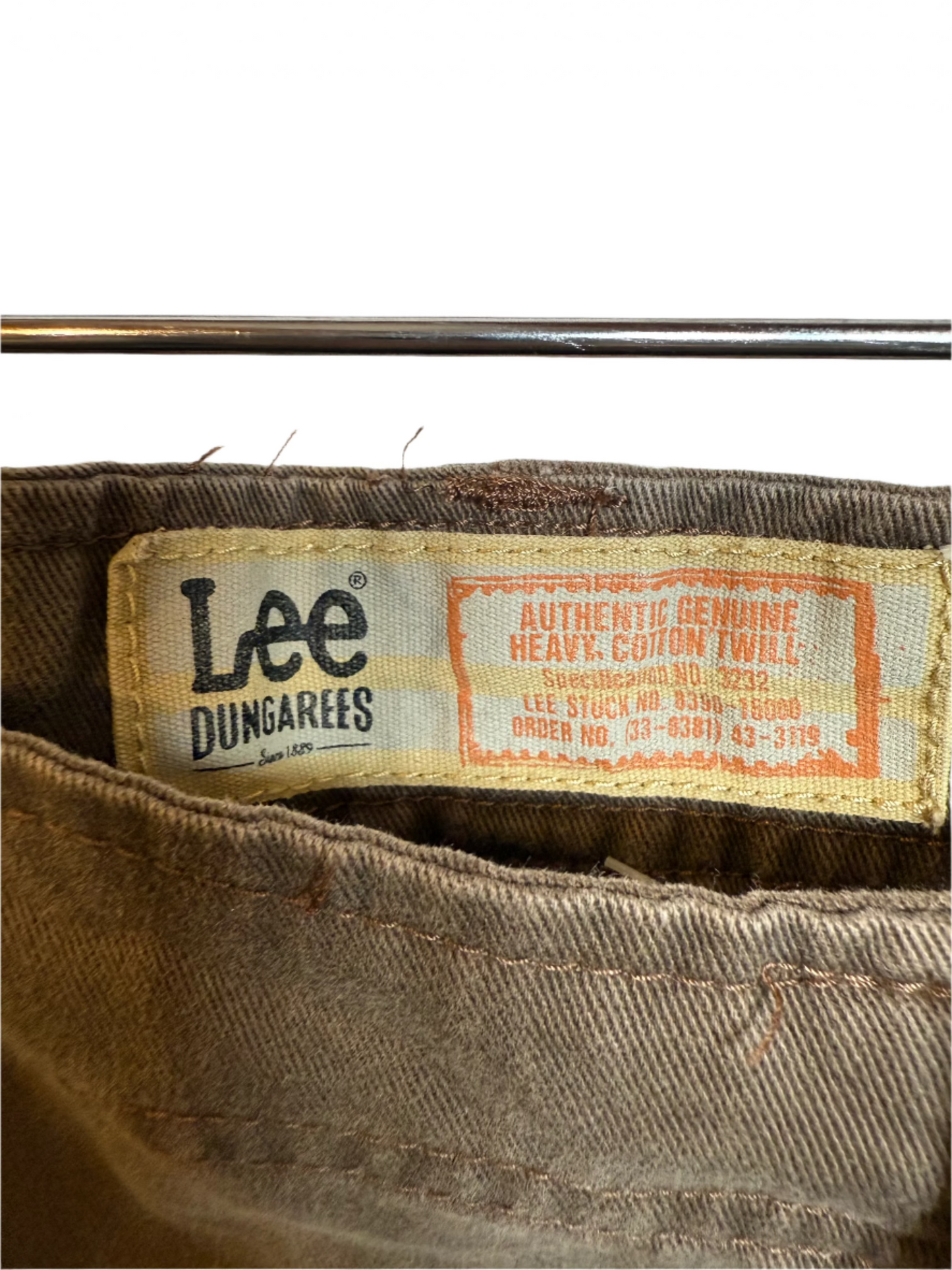 Lee Mens Brown Cargo Shorts (Size XXL)