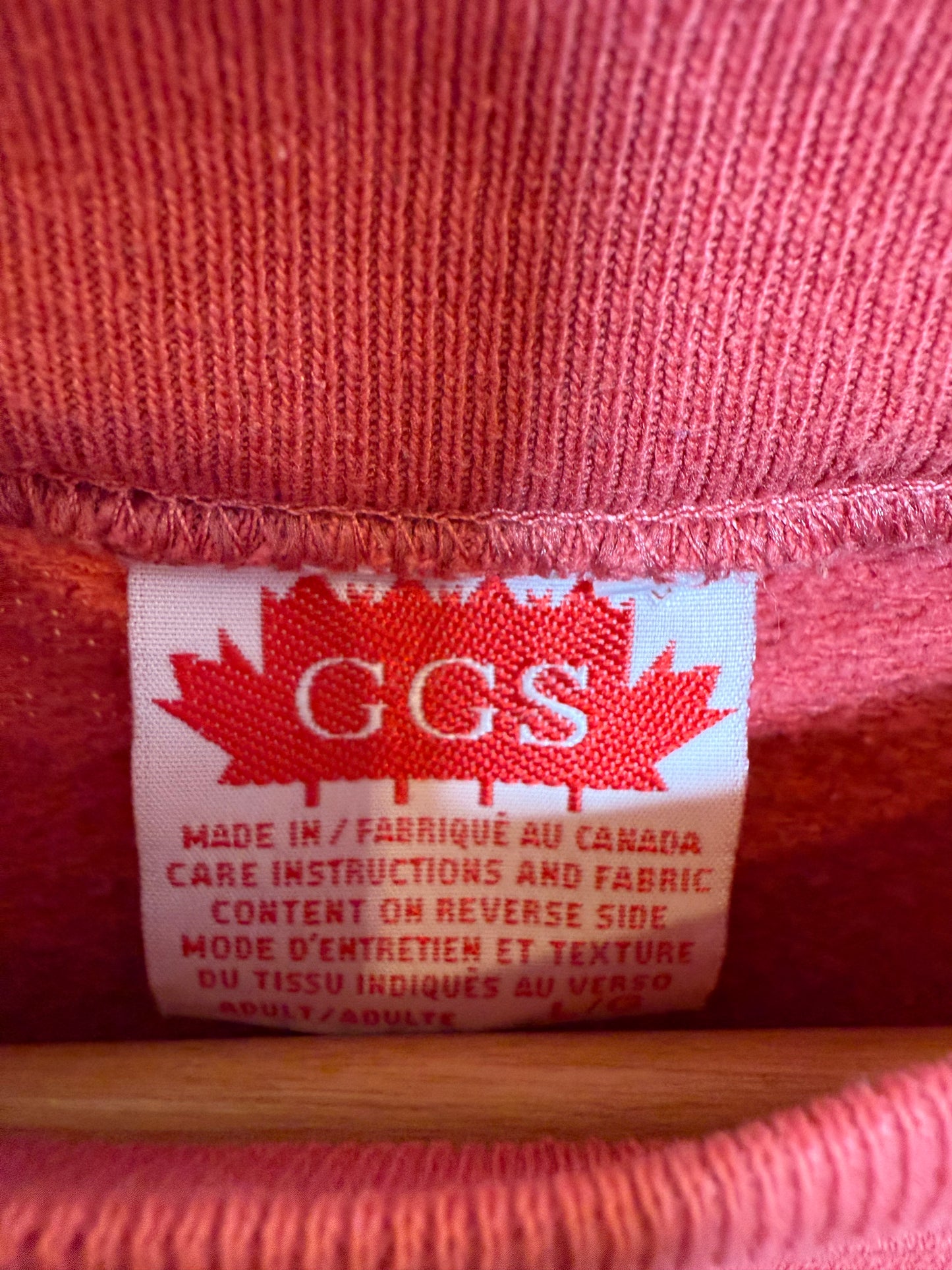 Vancouver Mens Orange Sweatshirt (Size M)