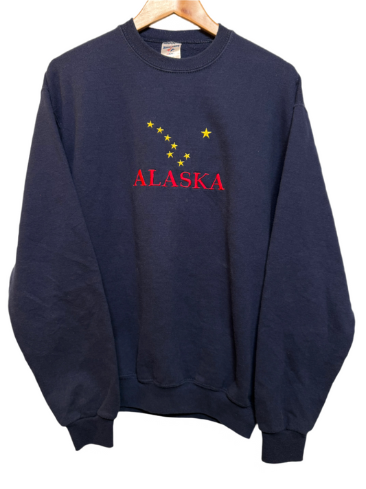 Alaska Mens Navy Sweatshirt (Size M)