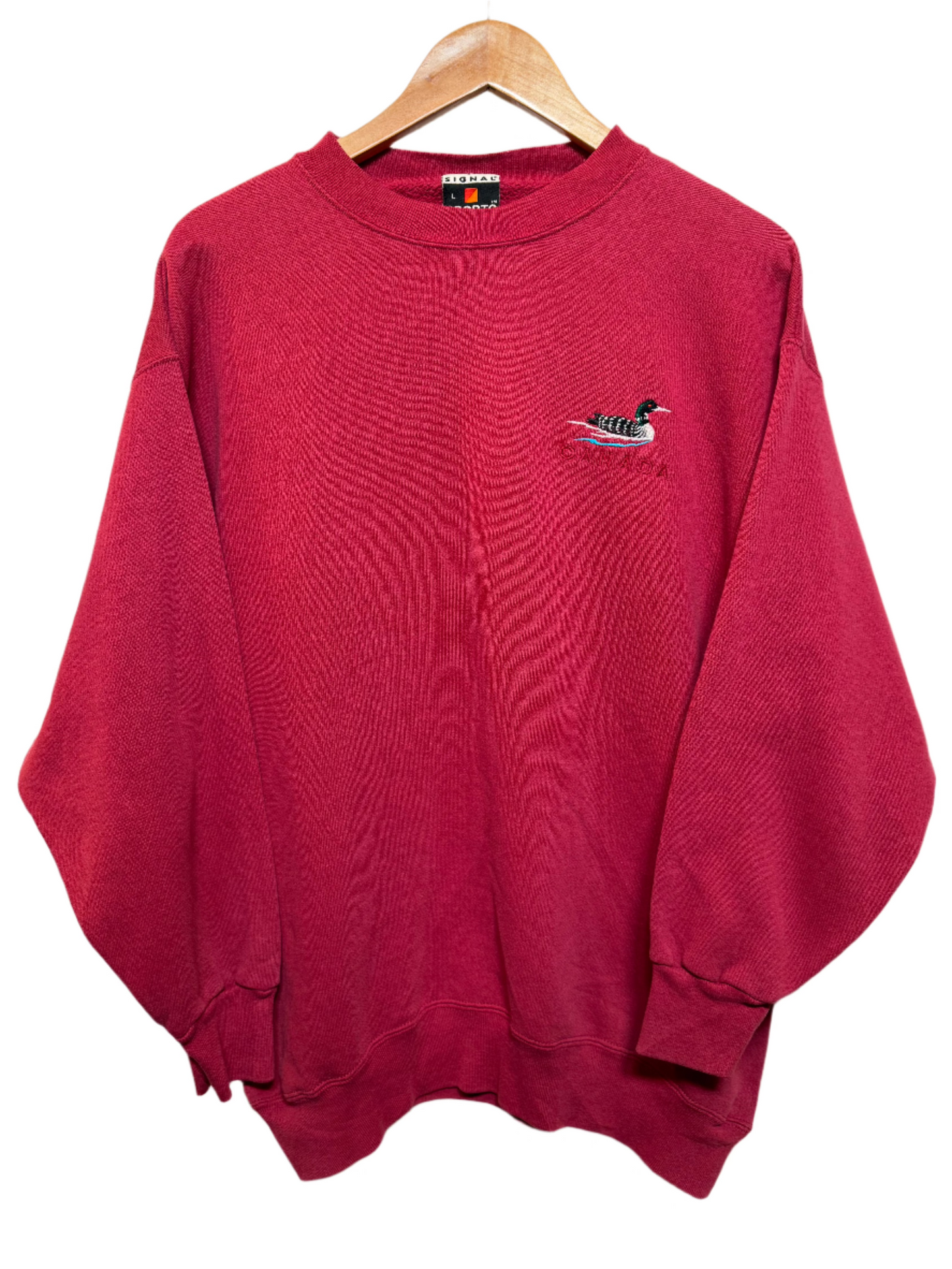 Canada Mens Red Sweatshirt (Size L)