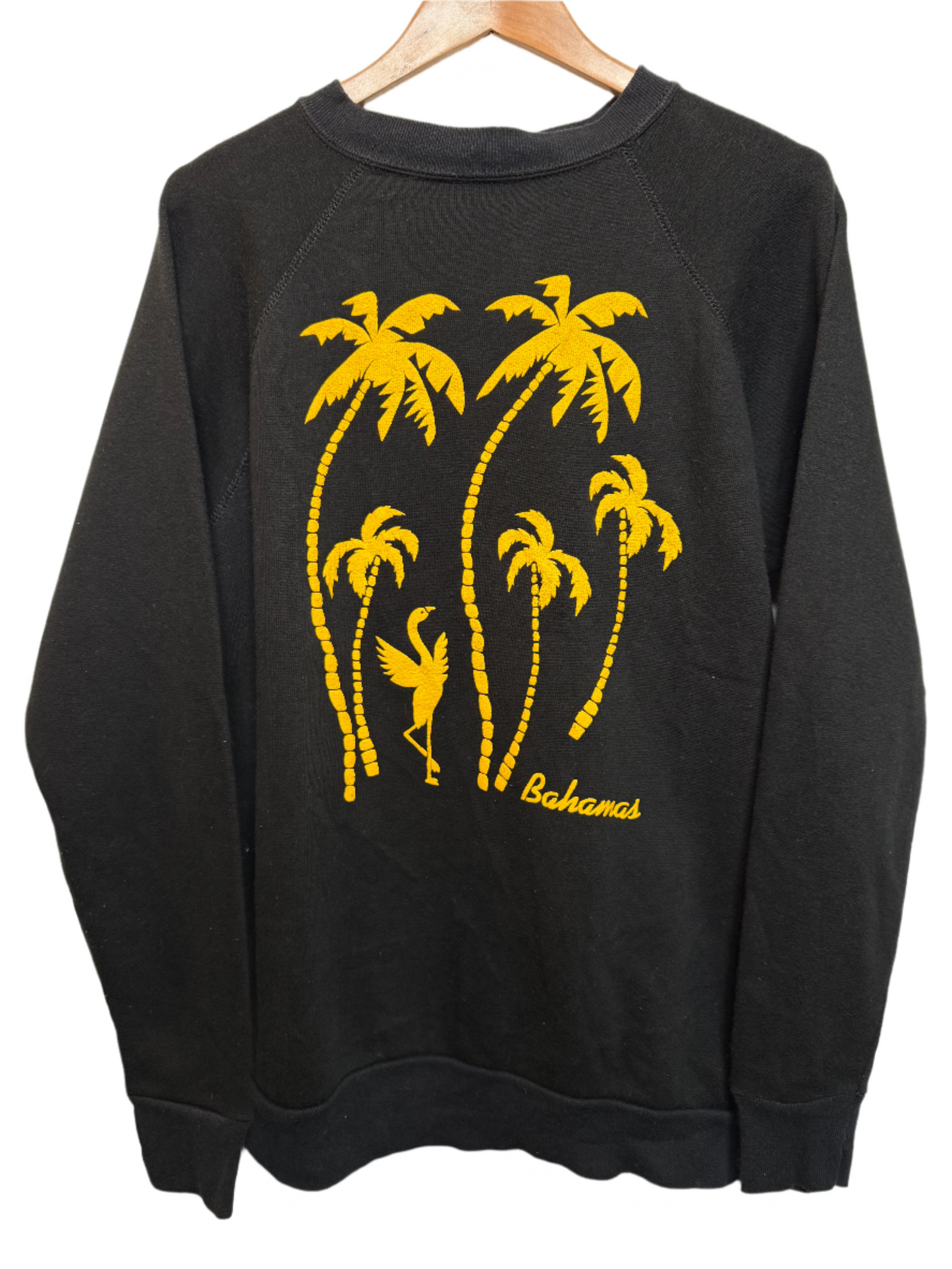 Bahamas Mens Black Sweatshirt (Size XL)