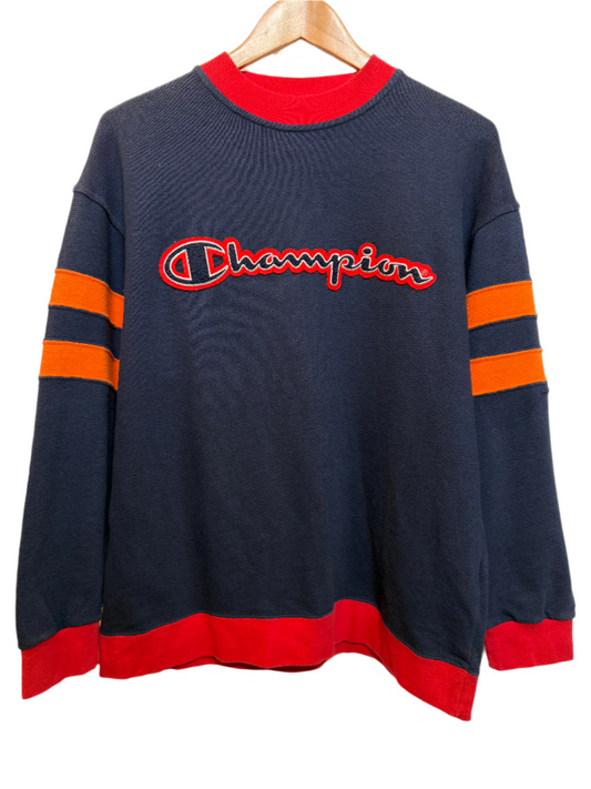 Champion Mens Navy Sweatshirt (Size S)