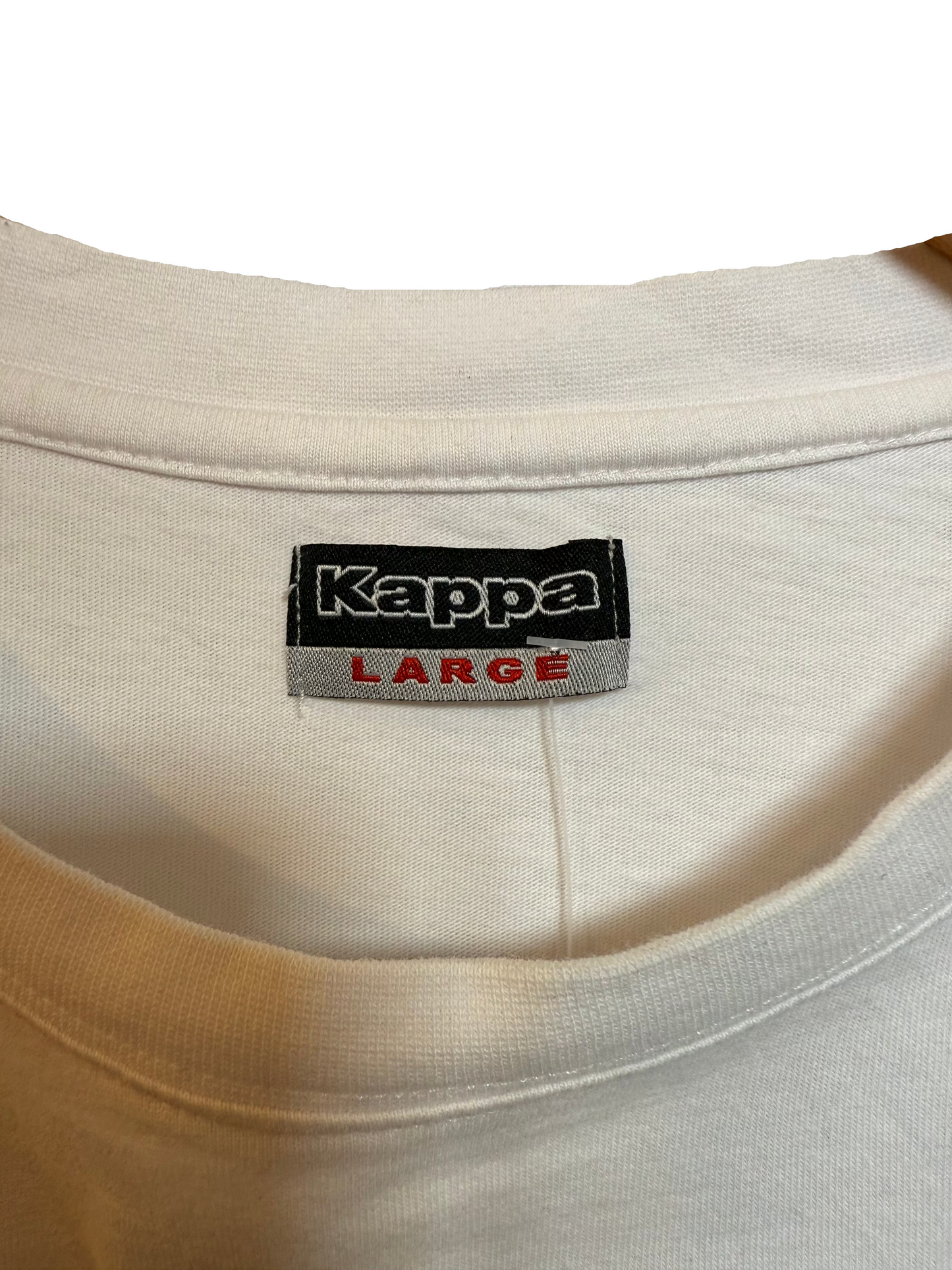 Kappa Mens White T Shirt (Size L)