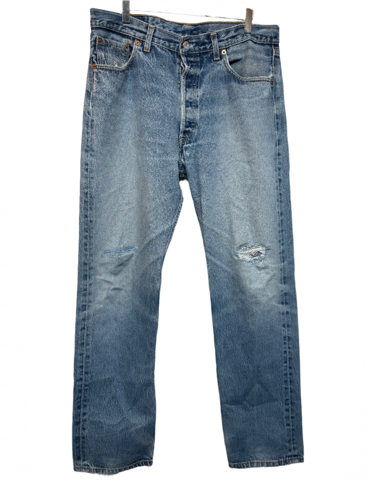 Levi 501 Blue Jeans (35x34)