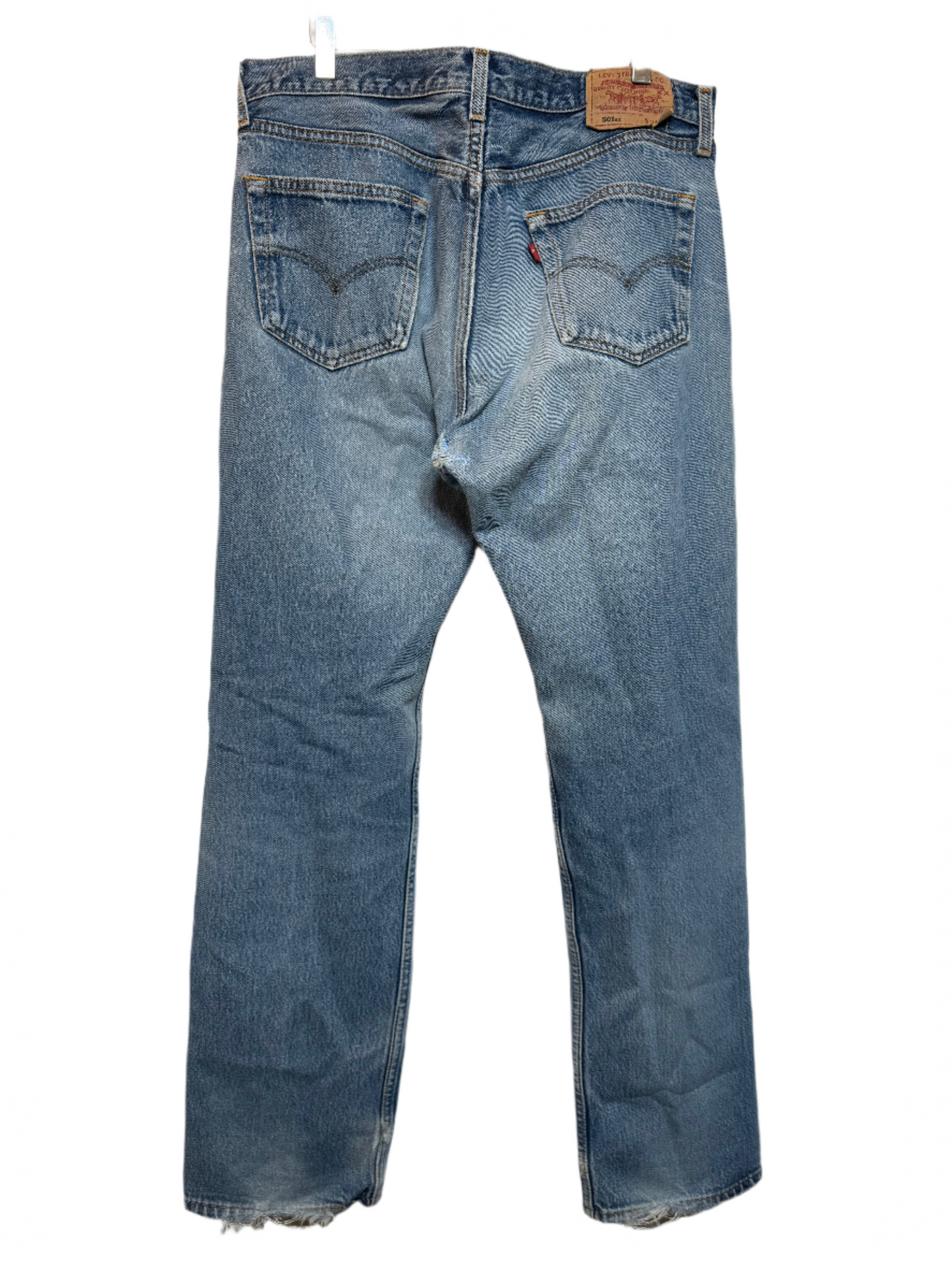 Levi 501 Blue Jeans (35x34)