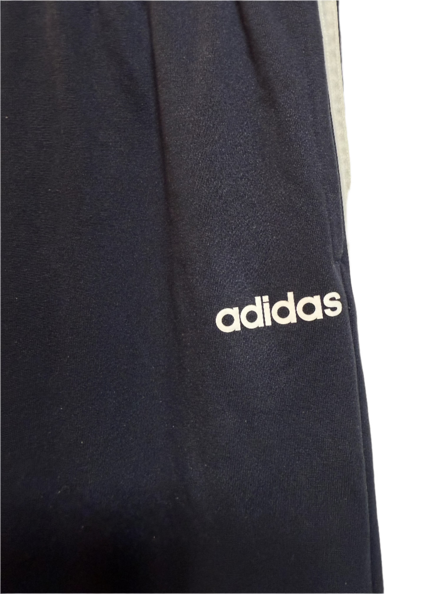 Adidas Mens Navy Trackies (Size M)