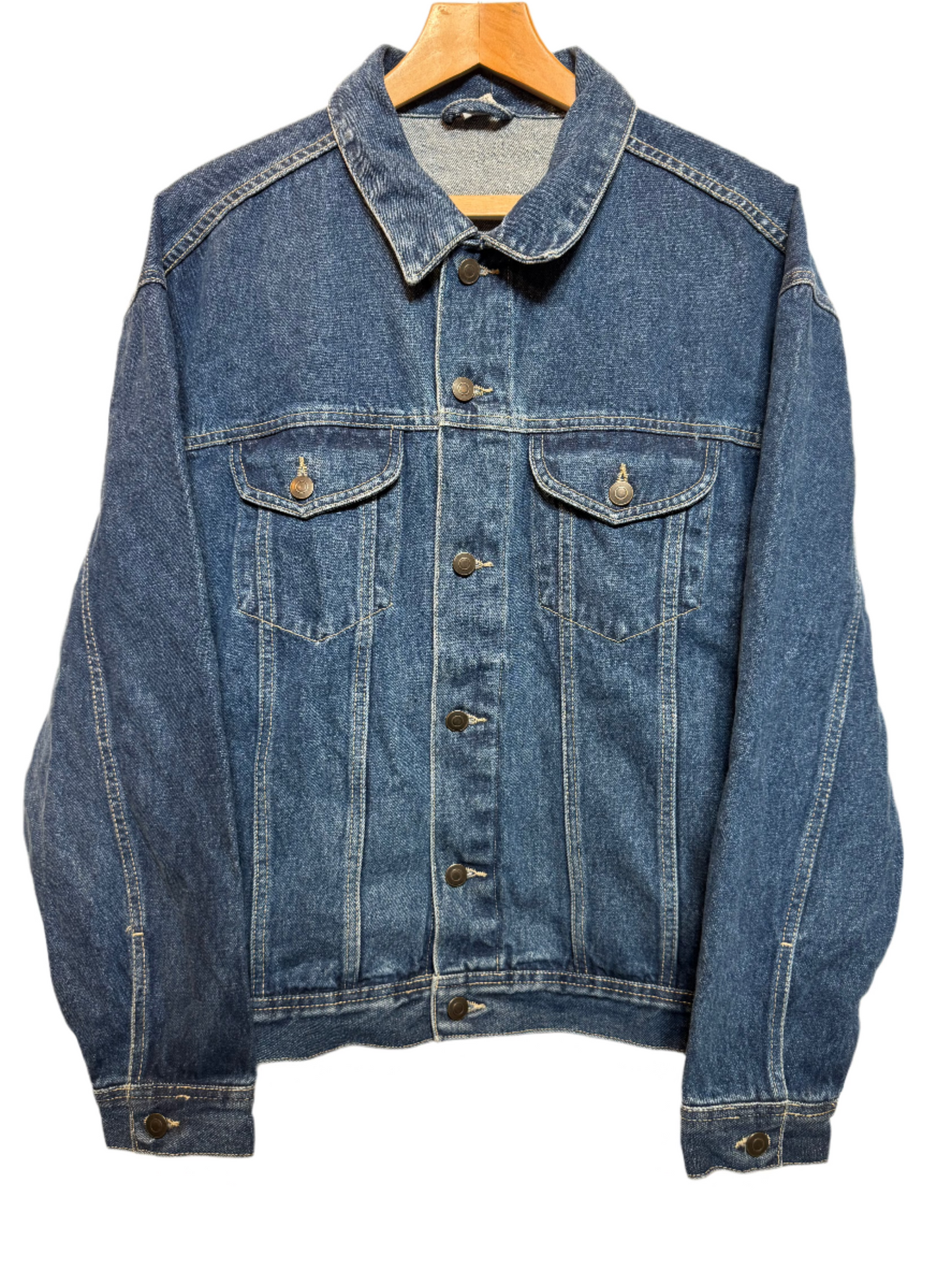 Dark Blue Denim Jacket (Size L)