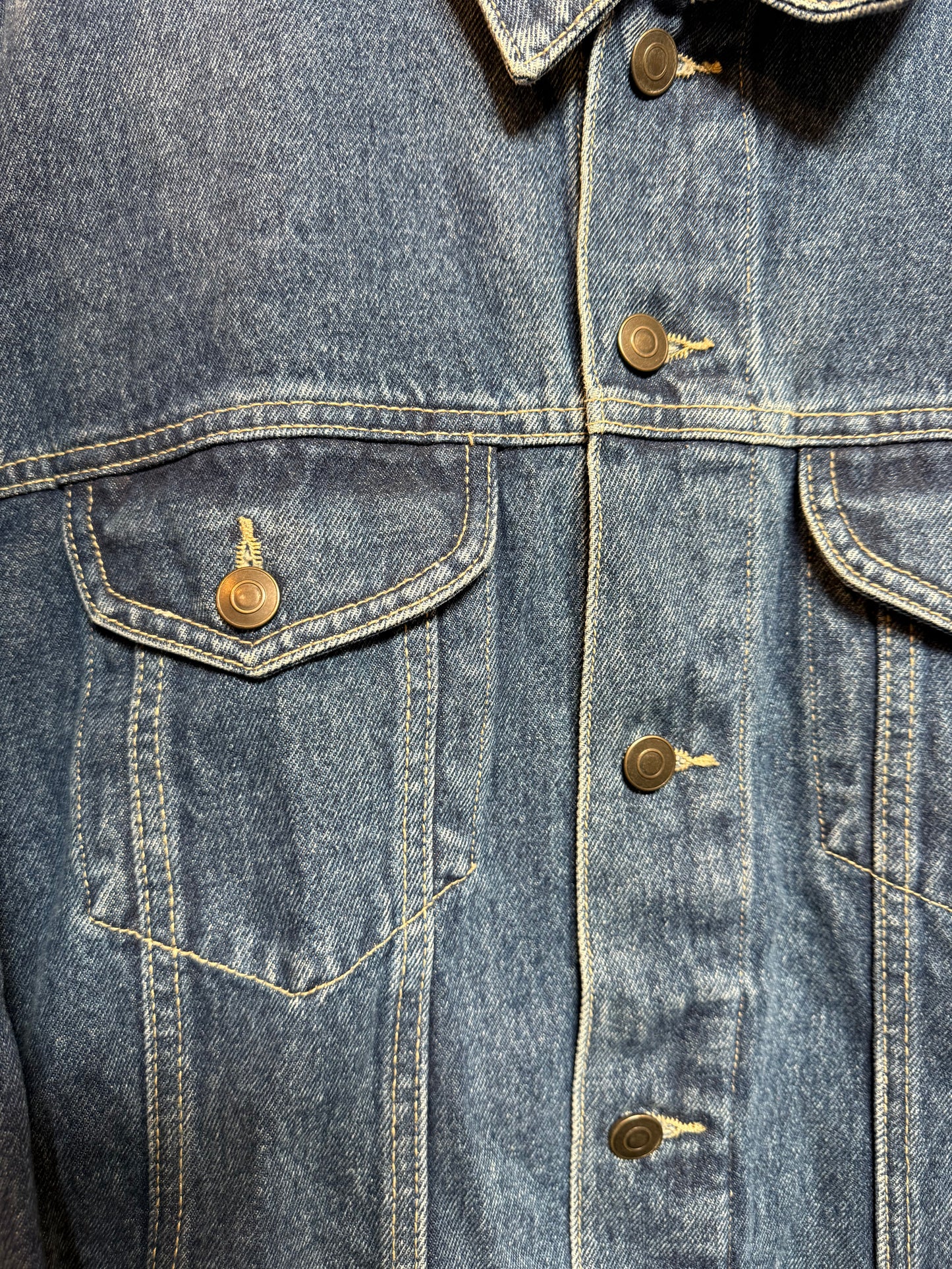 Dark Blue Denim Jacket (Size L)