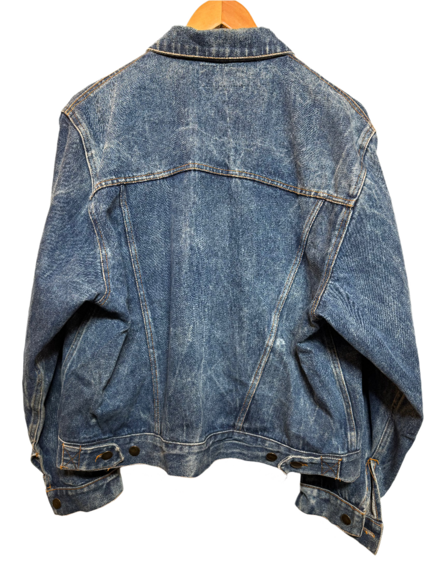 Expressions Mens Dark Blue Denim Jacket (Size M)