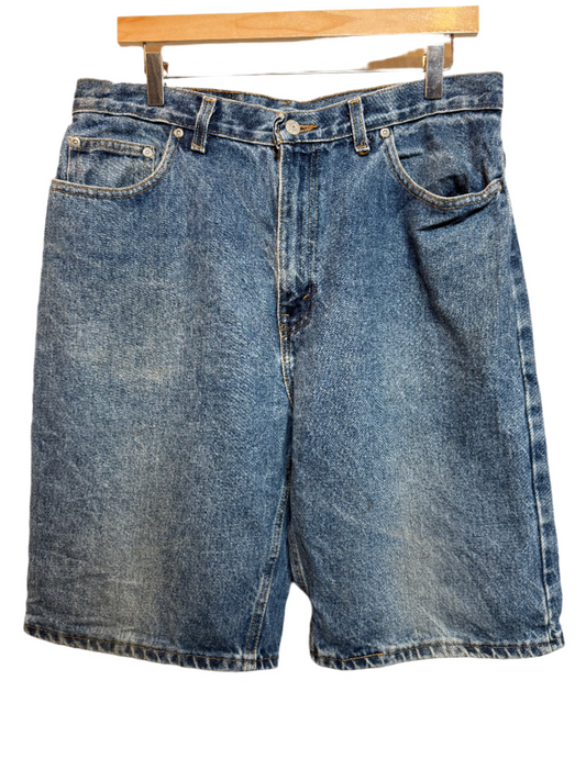 Faded Glory Blue Denim Jorts (W34)